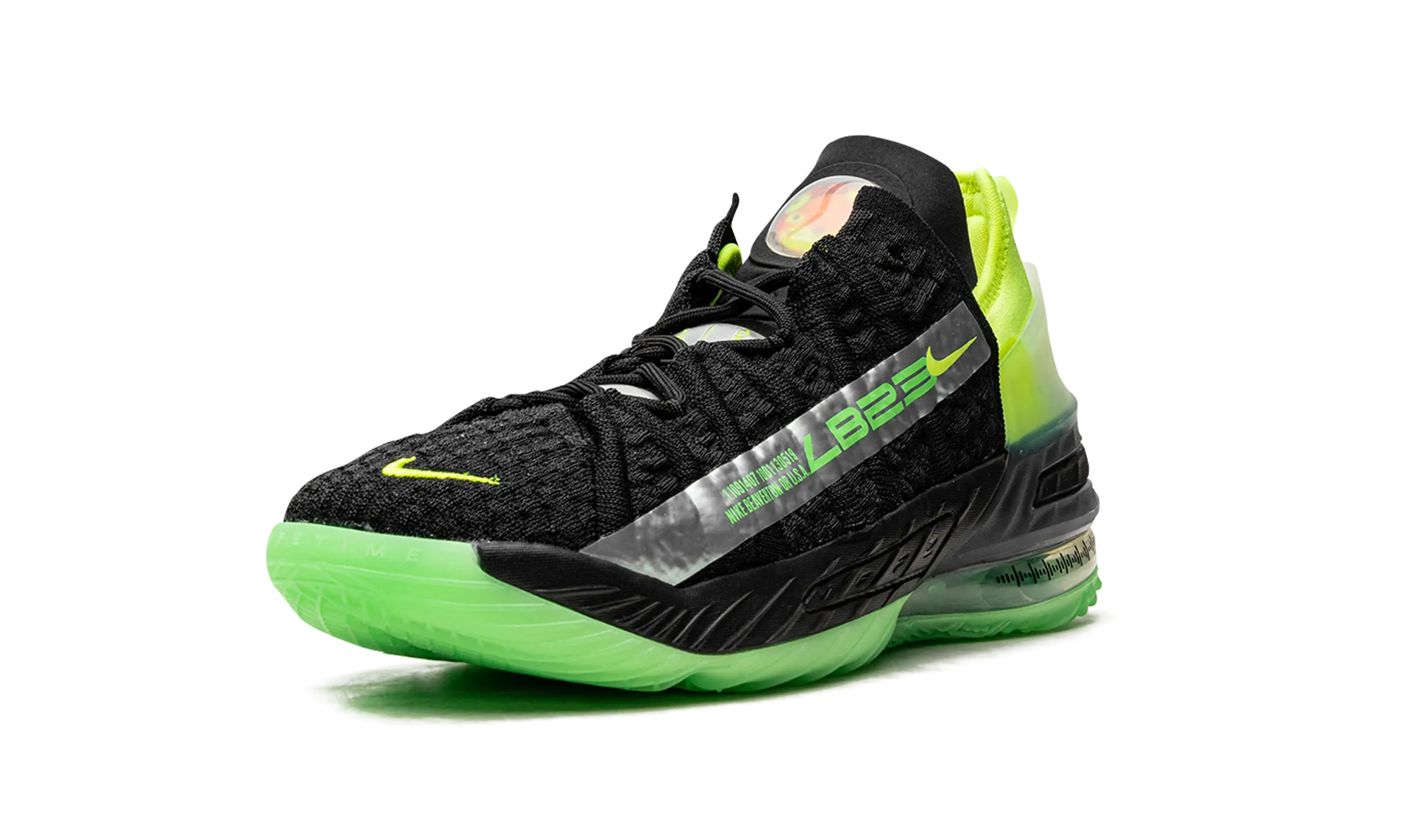 LeBron 18 GS group running Microclimate Airflow Channels