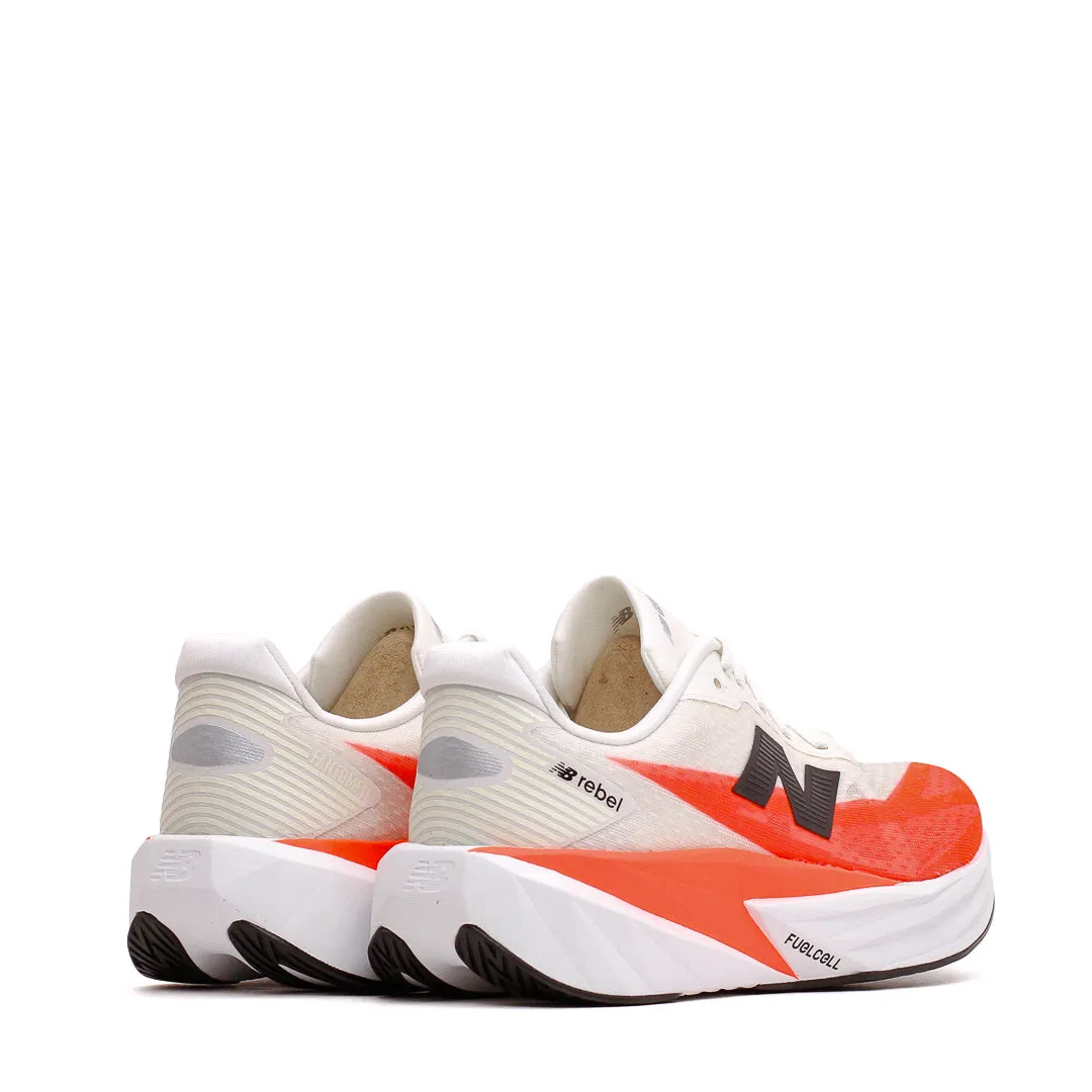 thick insole shoes Flexibility - zones New Balance Men FuelCell Rebel v5 Urgent Red MFCXLV5