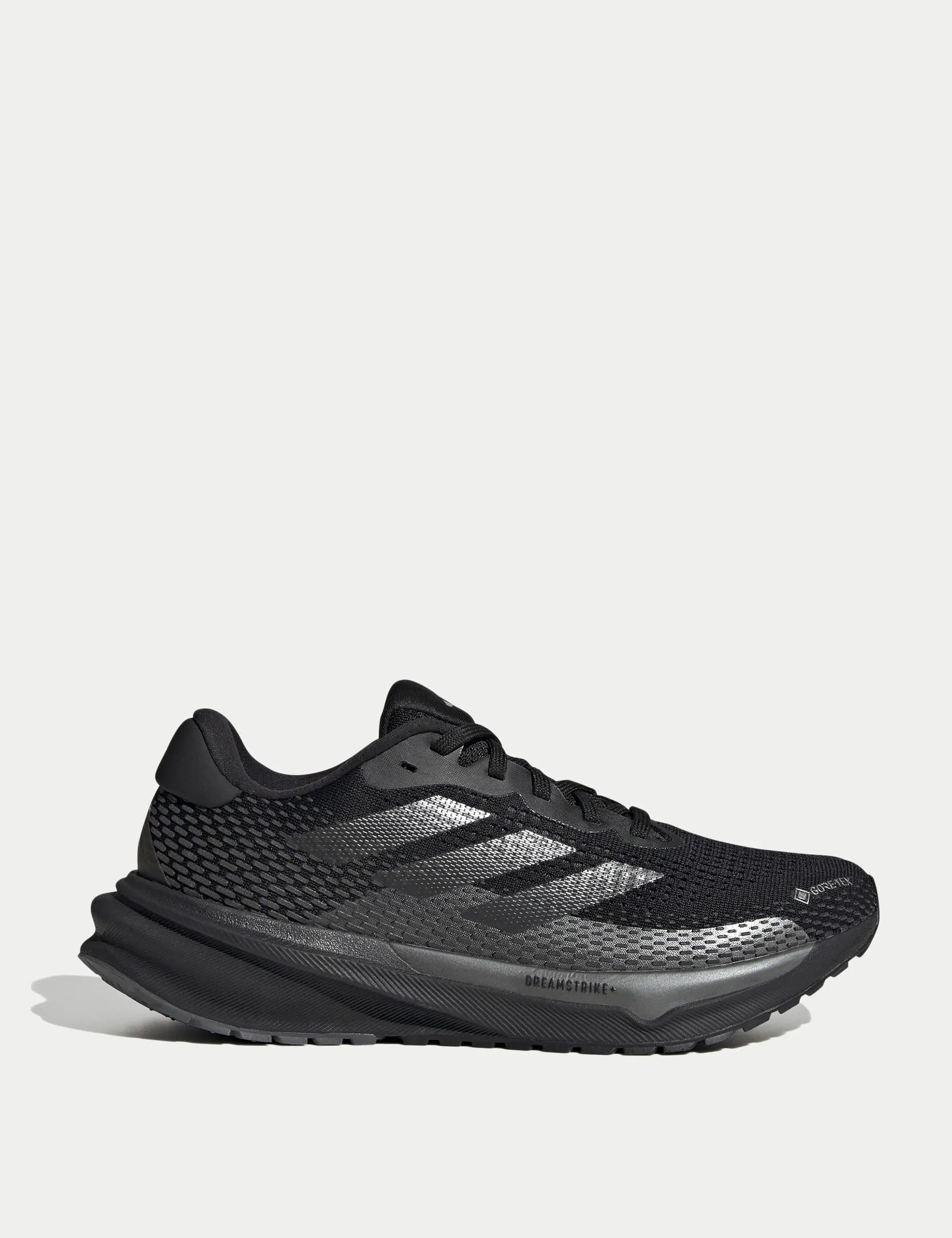 Supernova GORE-TEX Shoes - Core Black/Iron Metallic activity - specific shoes Integrated Lacing System