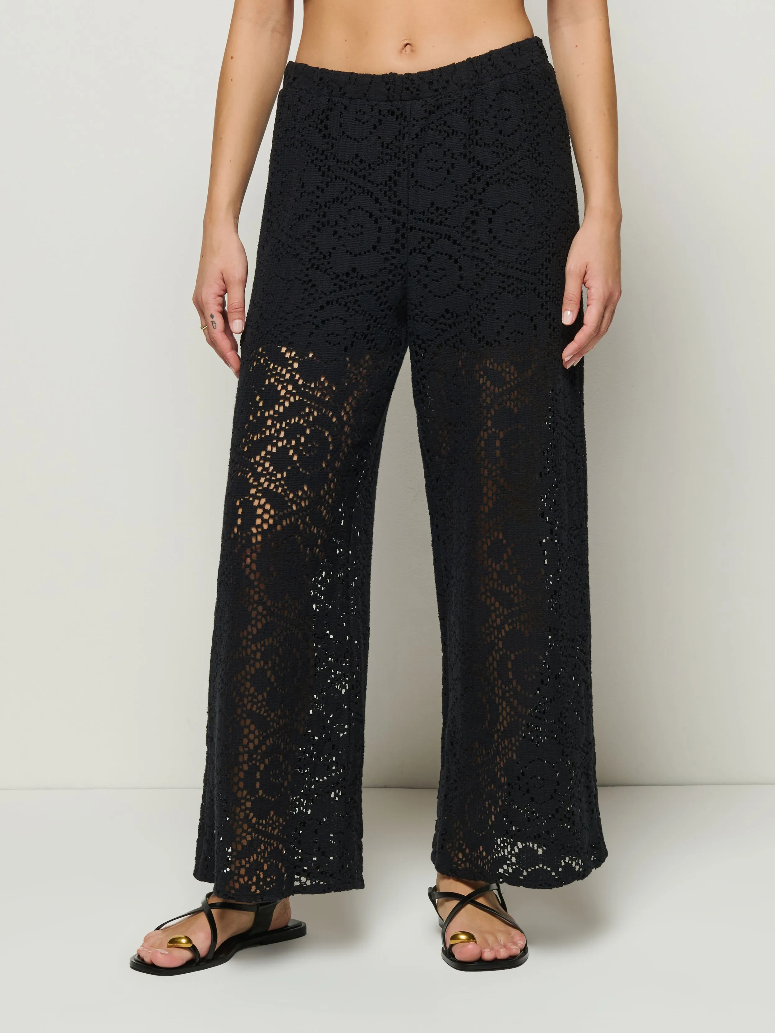 Quick-Dry Fabric Linney Lace Pant