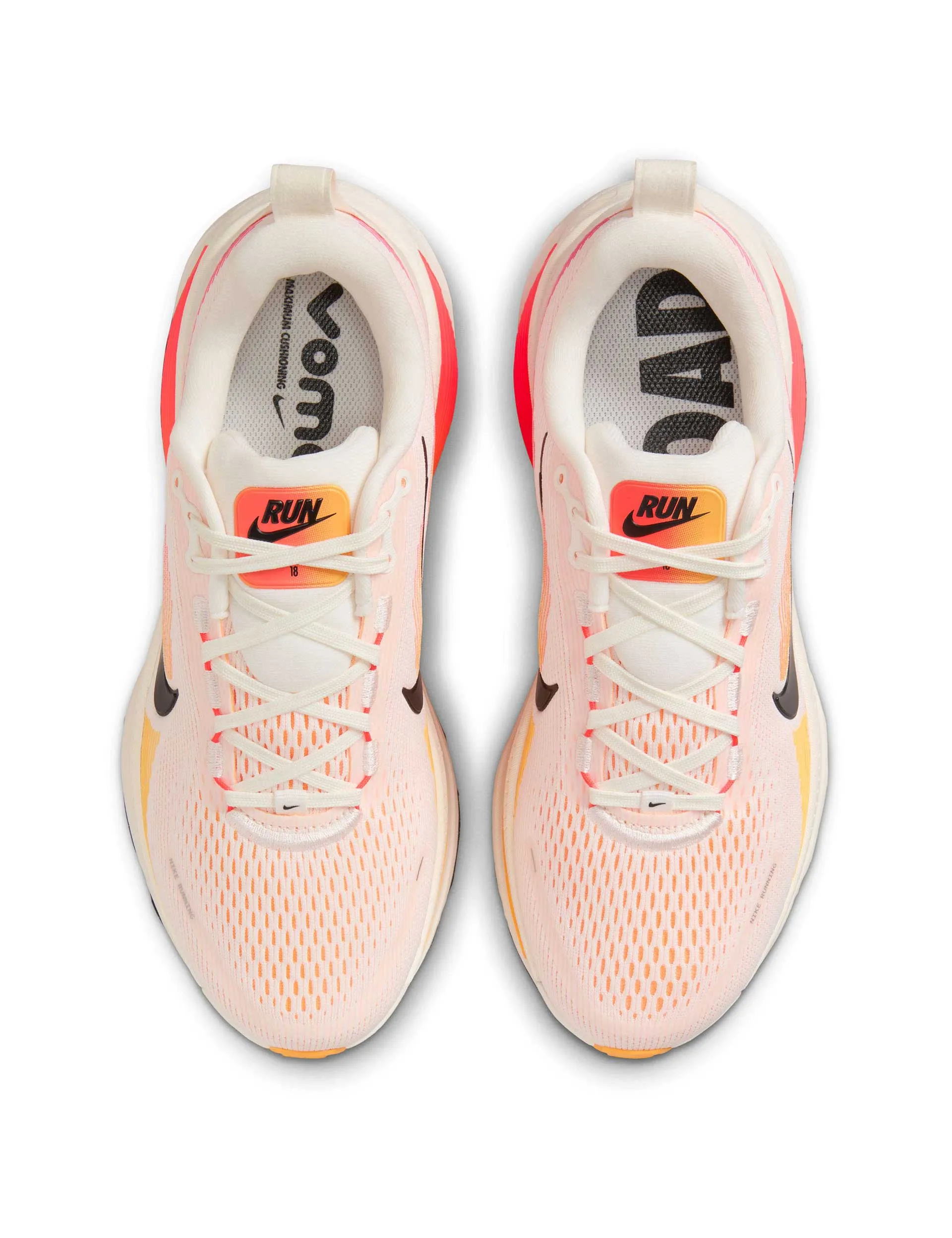 Vomero 18 Running Shoes - Sail/Bright Crimson/Laser Orange/Black Stylish Look anti - microbial - design shoes