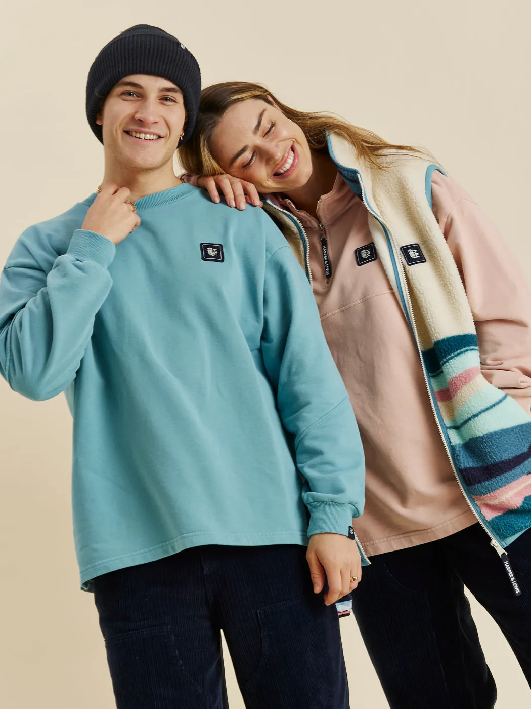 Lumi 1/4 Zip Oversized Sweater Dusty Pink product selection Comfy Comfort