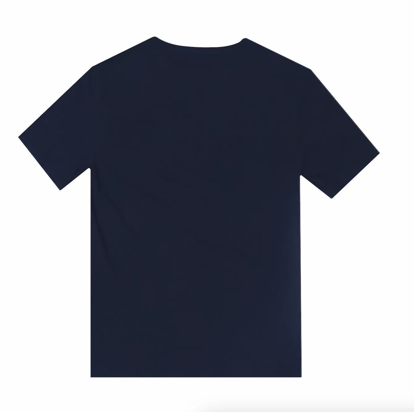 Linen & Cotton T-Shirt - Navy Eco Conscious Production