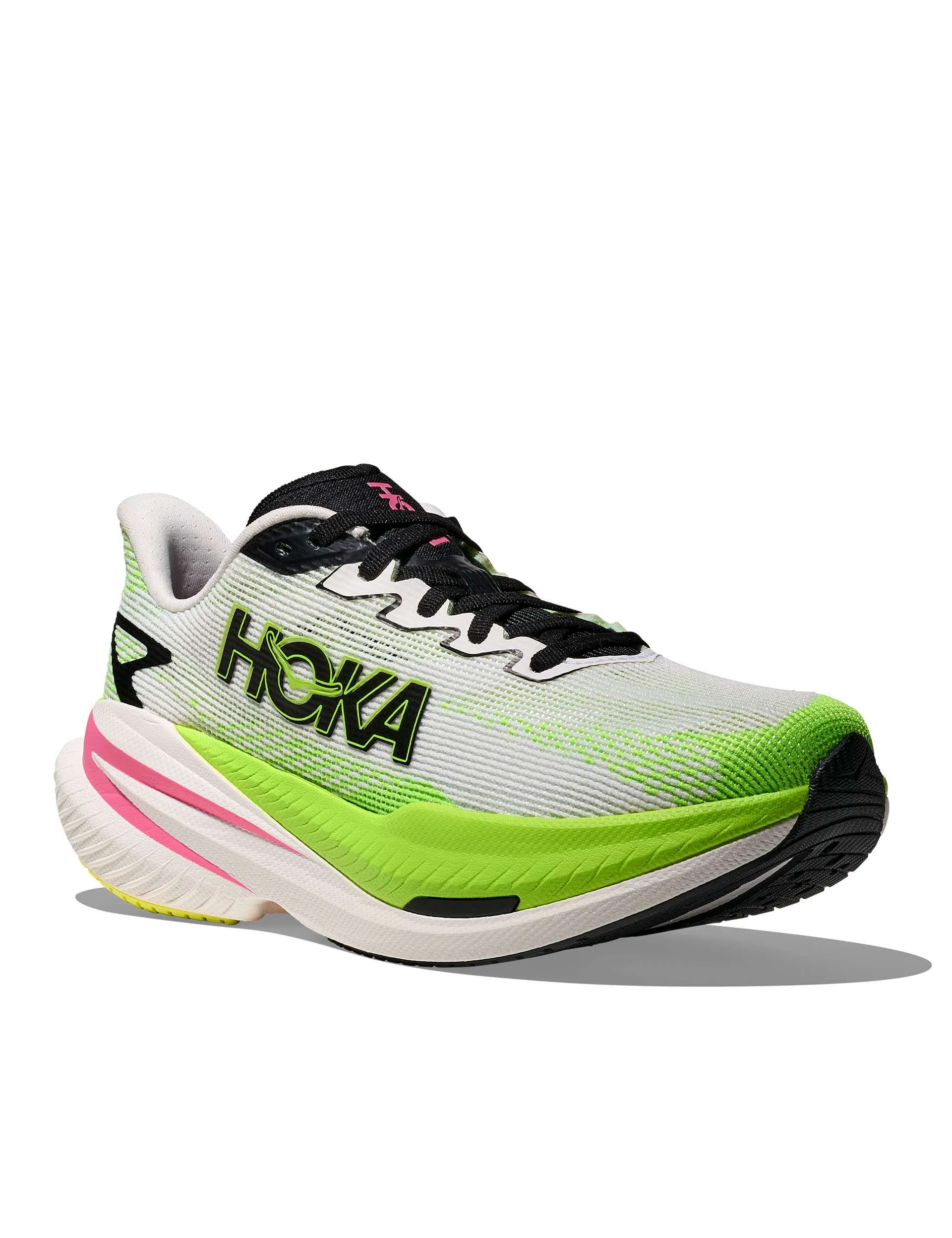 injury support training routine shoe goal Mach X 3 - White/Neon Lime