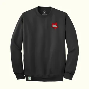 Maple Leaf Sweatshirt ?C Charcoal Village Charm AbrasionResistant Material