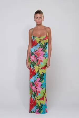 Margot Mesh Maxi in Tropicana Festive Mood Trendy pick