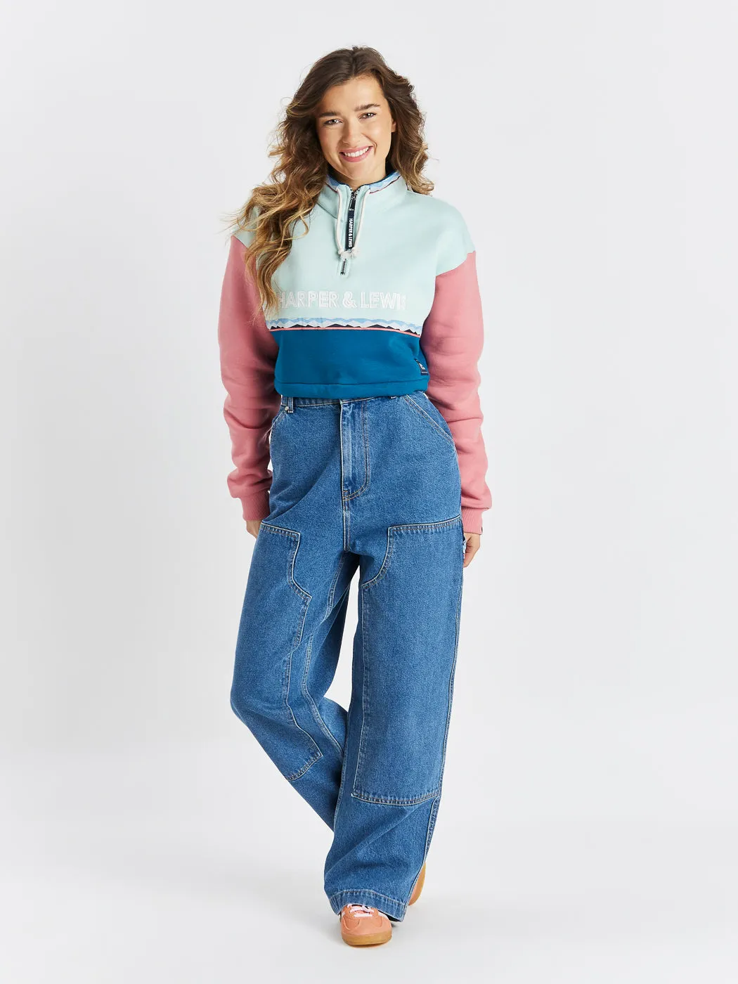 Marley 1/4 Zip Cropped Sweater Night Out