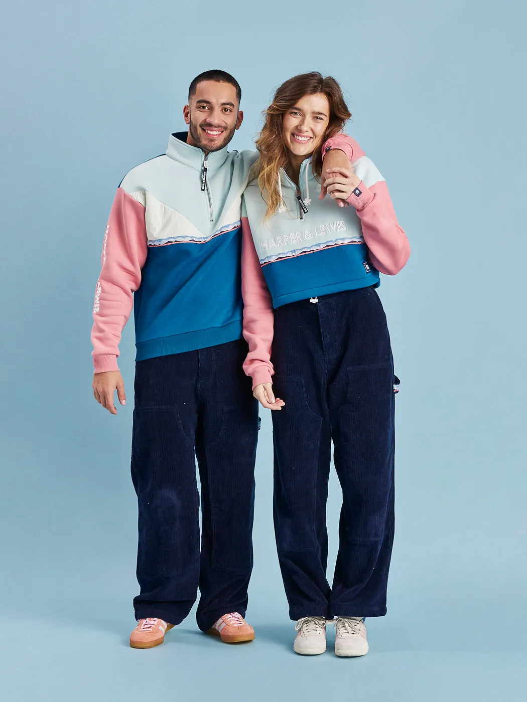 Marley 1/4 Zip Cropped Sweater product formal casual balance sporty wear