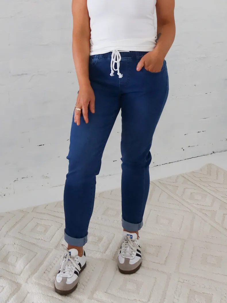 Mason Joggers - Dark Blue ReflectiveTrim Practical Wear