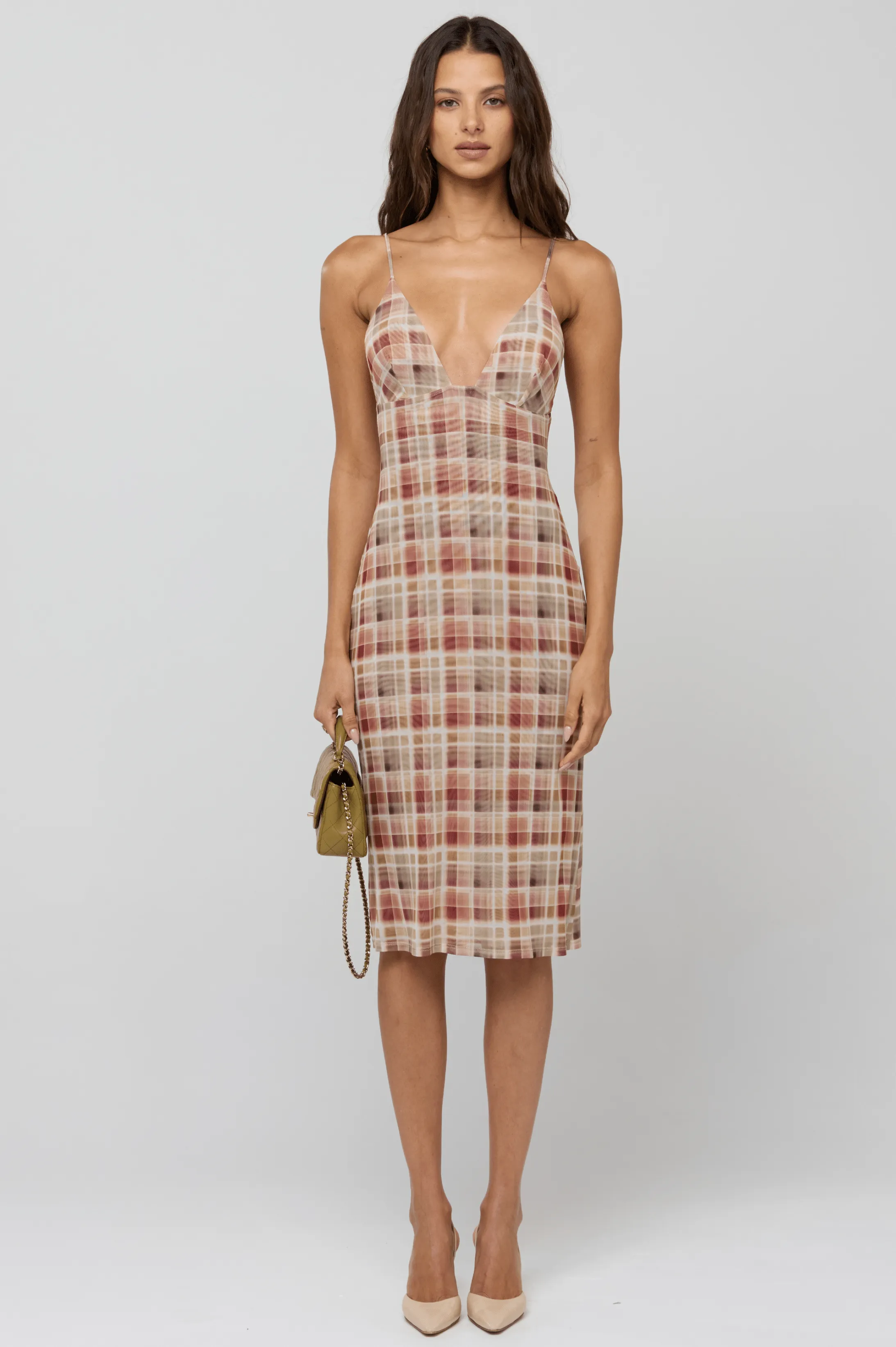 Matilda Midi Dress in Drift Stylish Fit