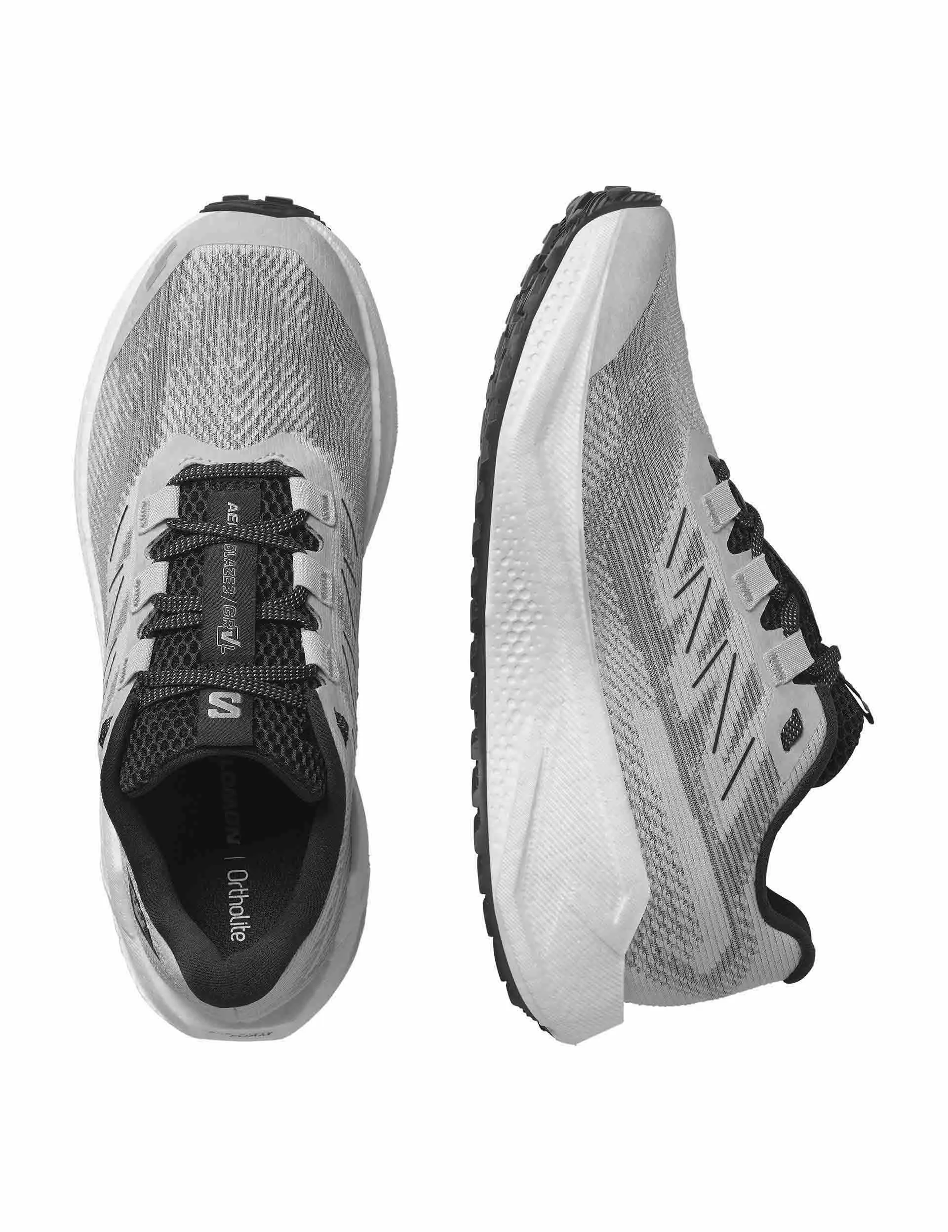 for adults Fluidride Aero Blaze 3 Grvl - Lunar Rock/White/Black