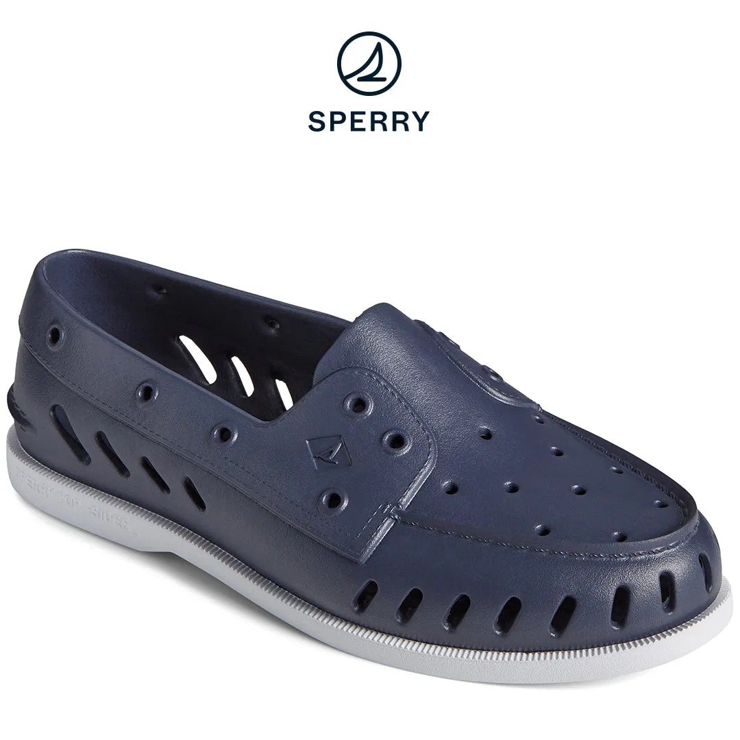 Men's Authentic Original Float Navy Boat Shoe (STS23289) Ad Shoot