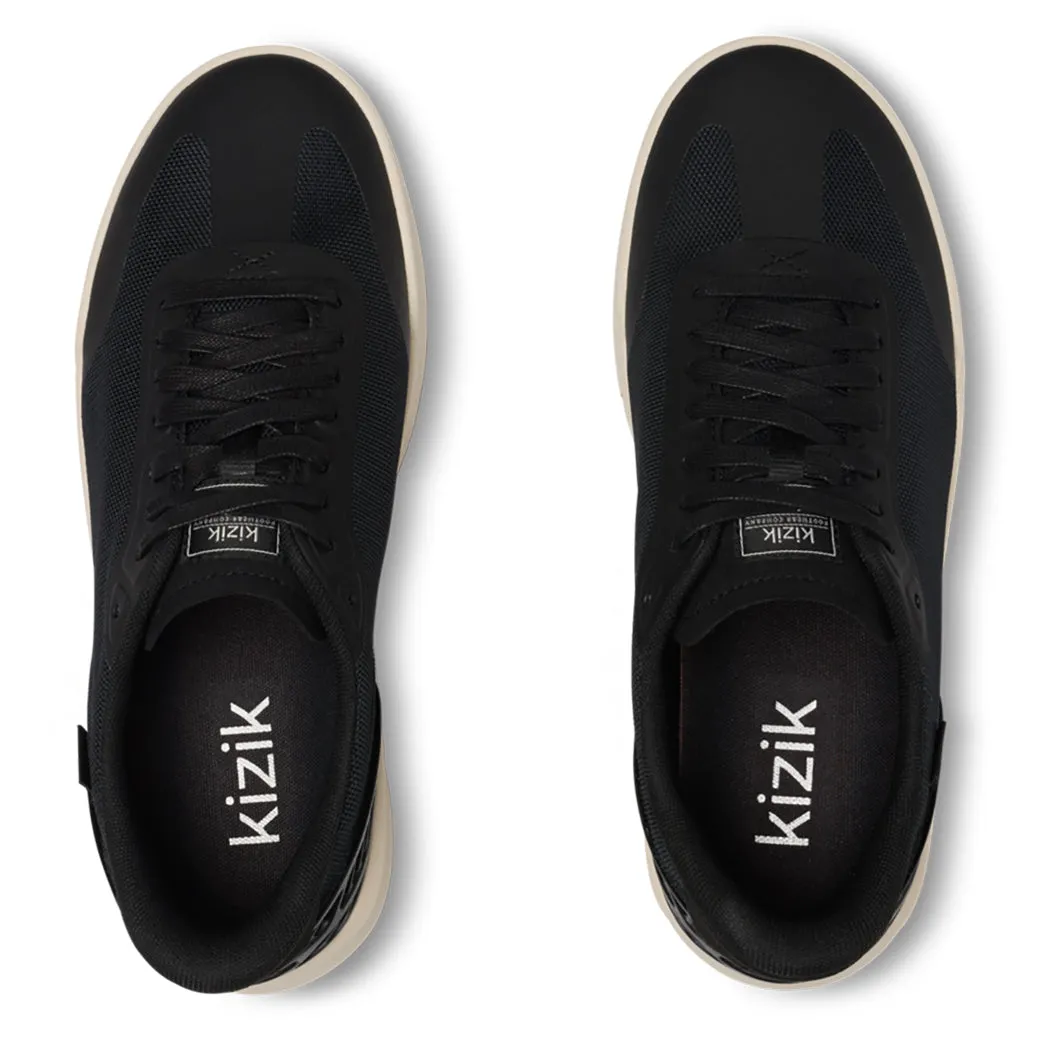 Slip Resistant Soft foam Mens Kizik Austin in Black