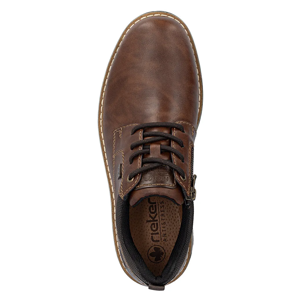 Market Go Quick   Dry Mens Rieker Ronny 06 in Wood/Toffee/Schwarz