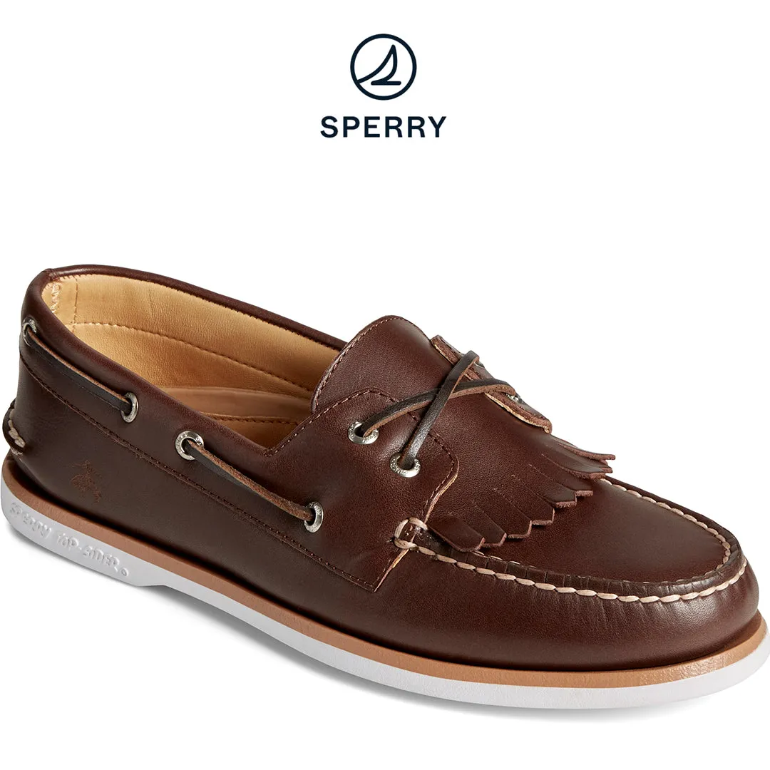 Cool Days Men's Sperry x Brooks Brothers Authentic Original? Kiltie Boat Shoe - Brown (STS24332)