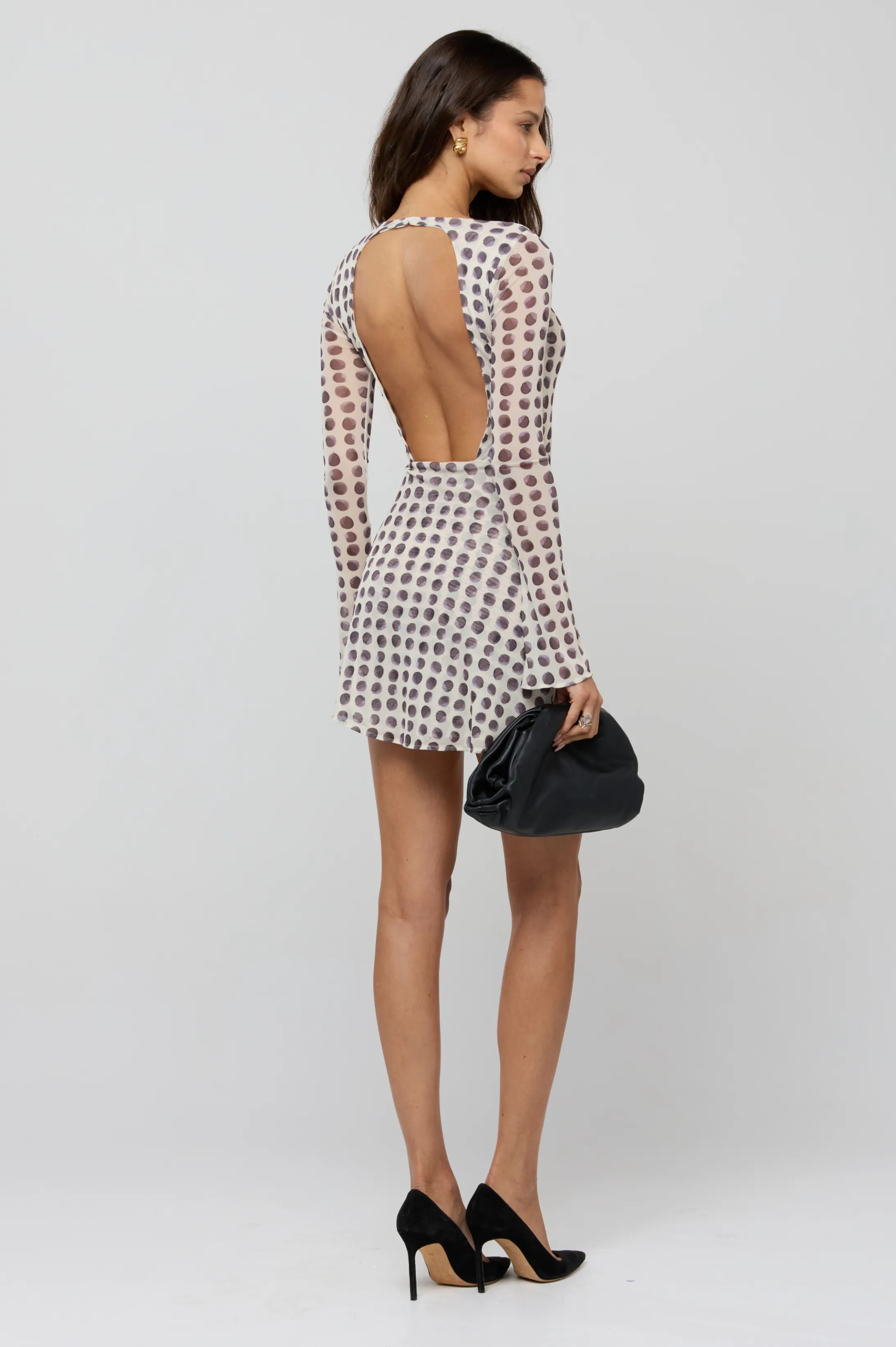 Mia Mini Dress in Eclipse Grace Color