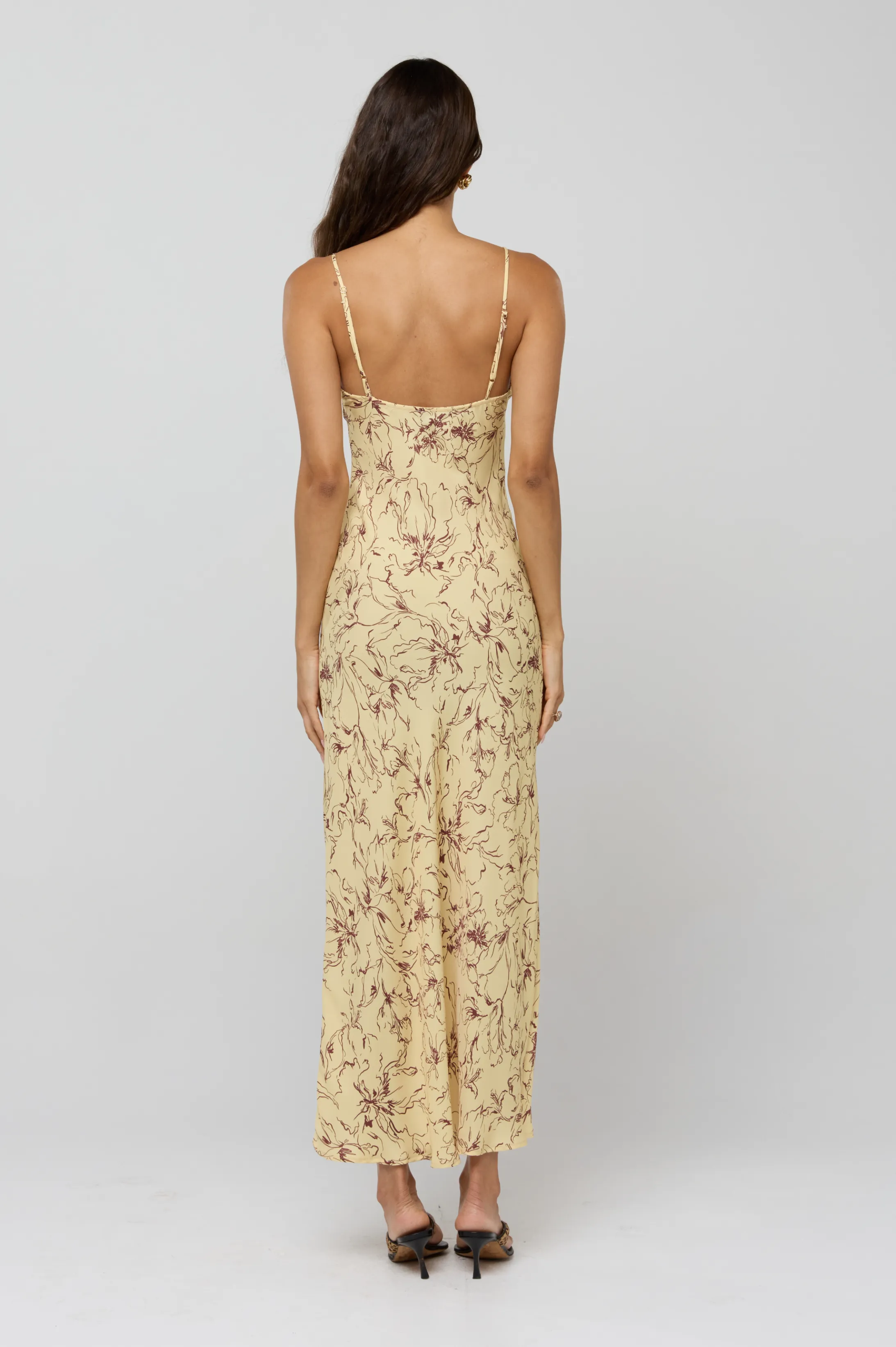 Micah Dress in Butterscotch museum visit