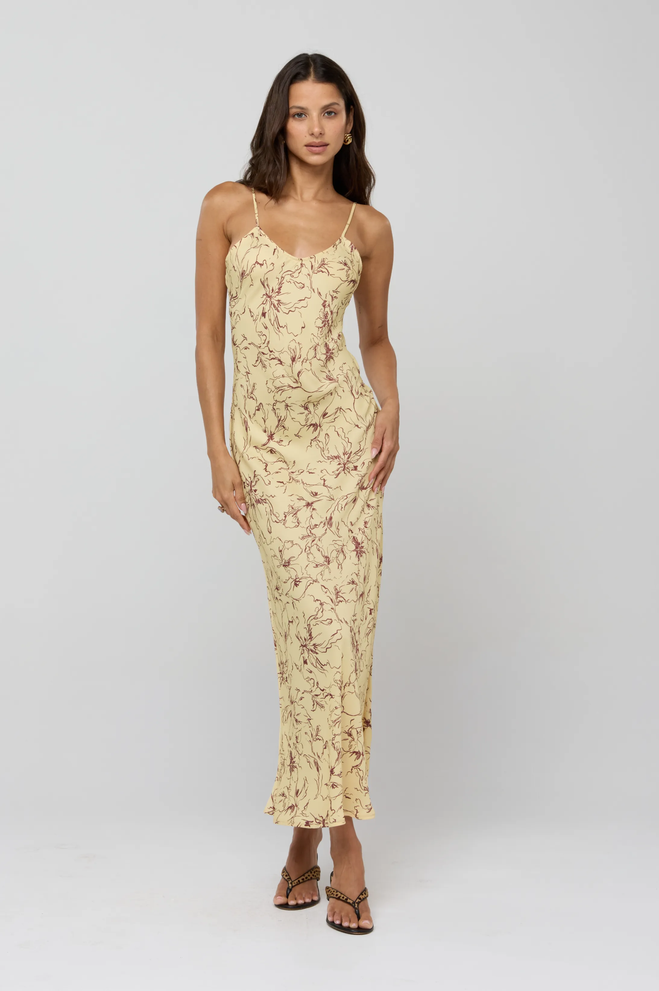 Micah Dress in Butterscotch Mature Glam City Friendly