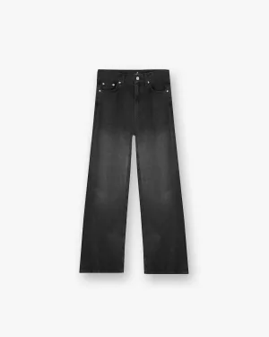 Mid Rise Wide Leg Jean - Washed Black Teen Outfit Night Out Party Look