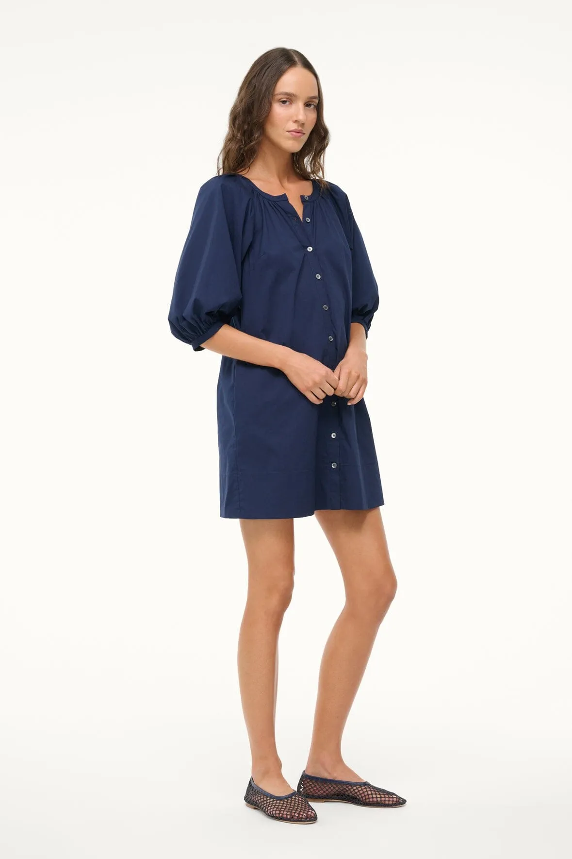 Ankle-length Life Soft MINI VINCENT DRESS | NAVY