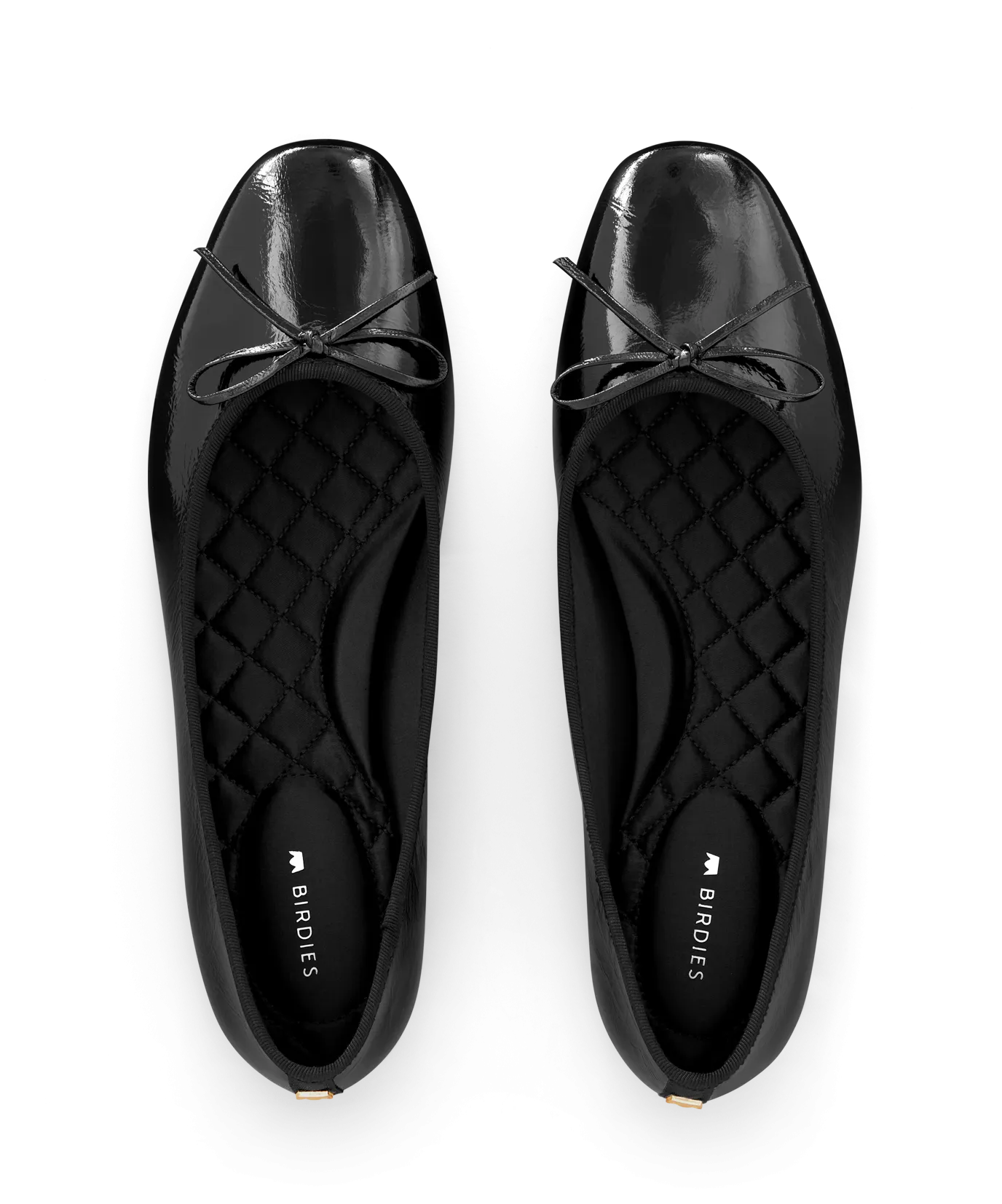 The Songbird - Black Patent Leather Bright Step