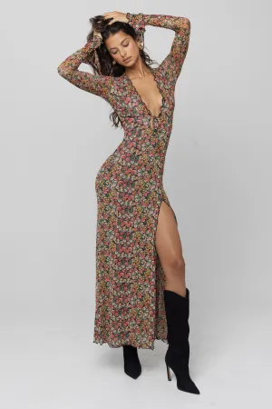 Easy Elegance Elastic Fit Lennon Maxi in Fig