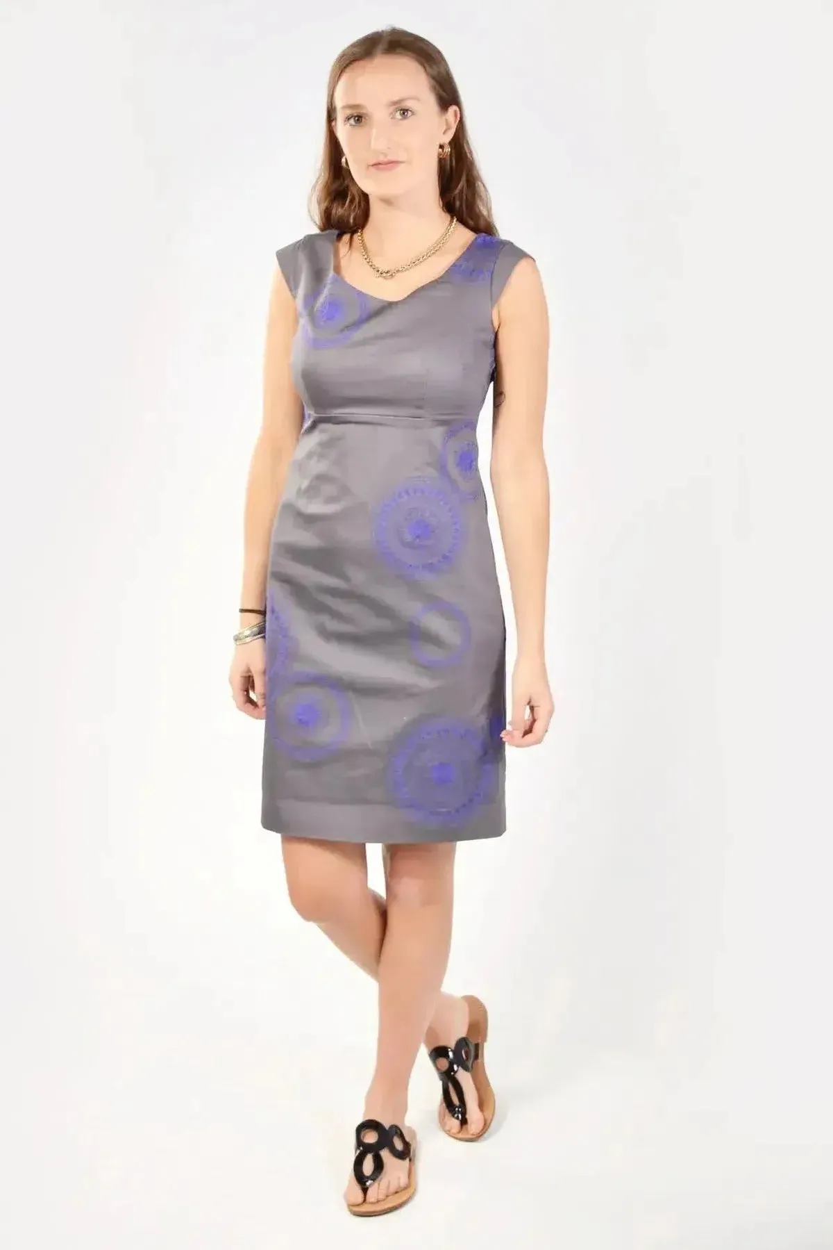 Urban Spirit Embroidered Short Dress