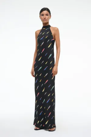 Fresh Flow WINNIE SILK DRESS | POP SARDINES BLACK