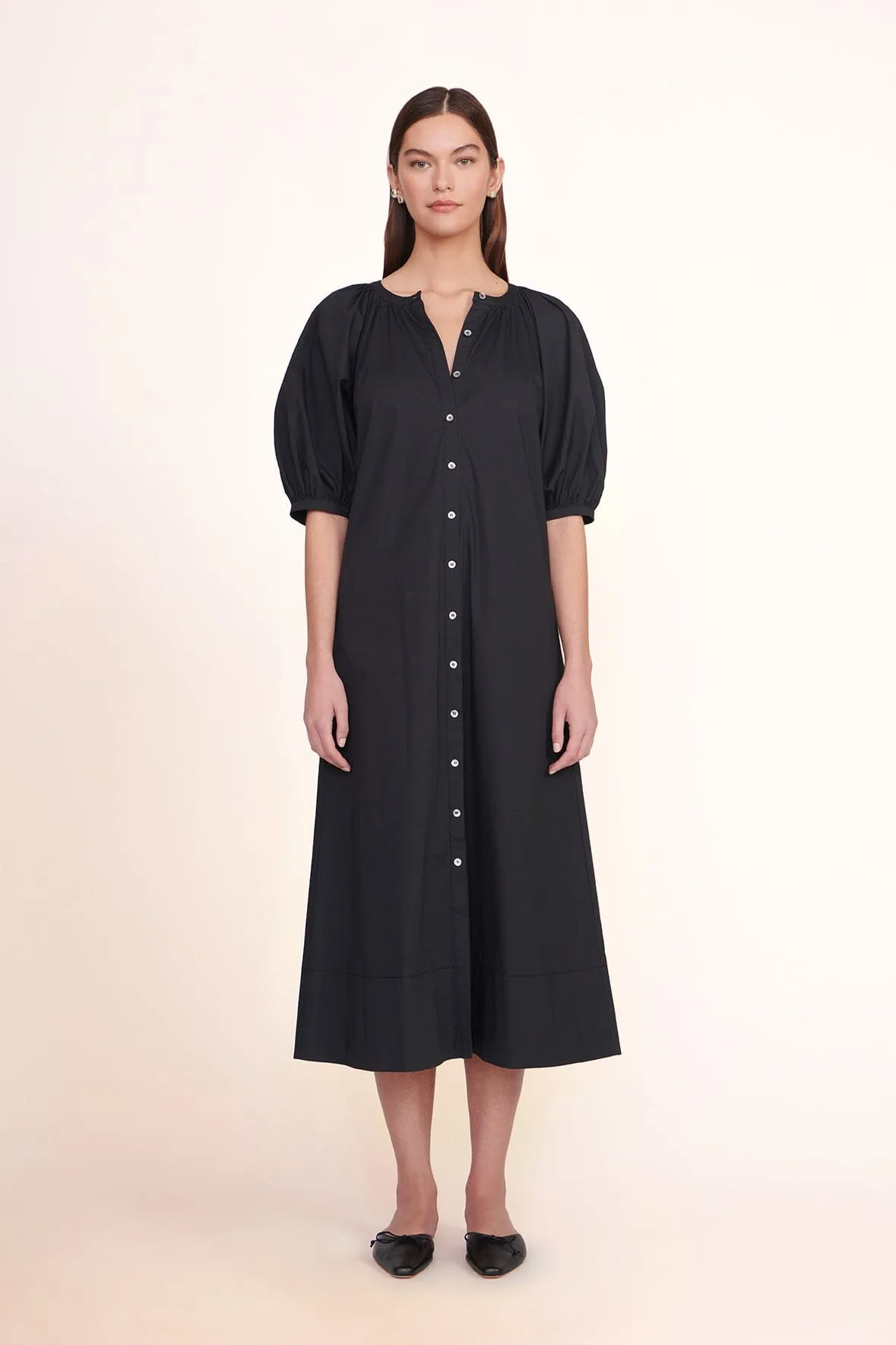 VINCENT DRESS | BLACK Feminine Structure