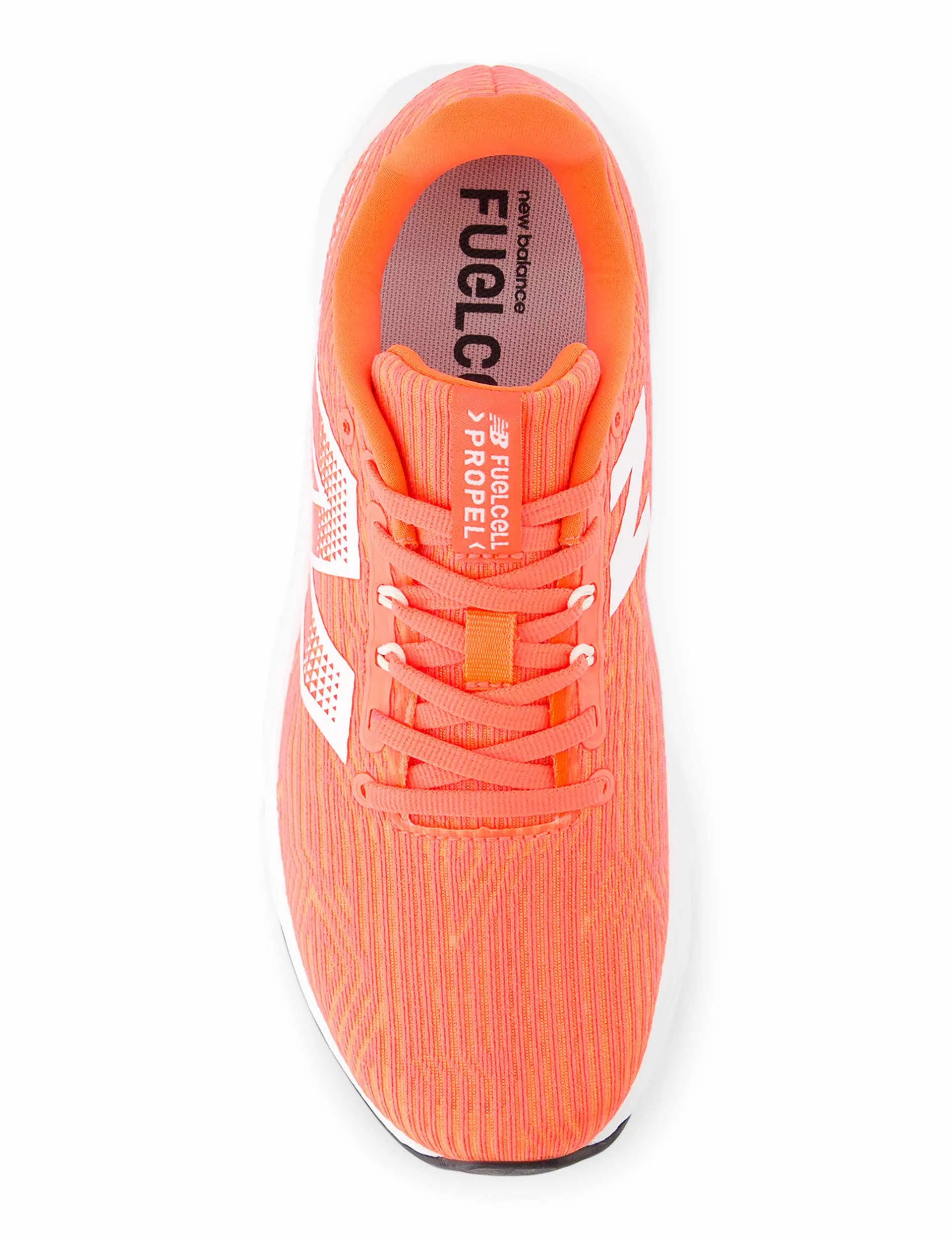 FuelCell Propel v5 Shoes - Urgent Red Orthopedic Footbed Insole