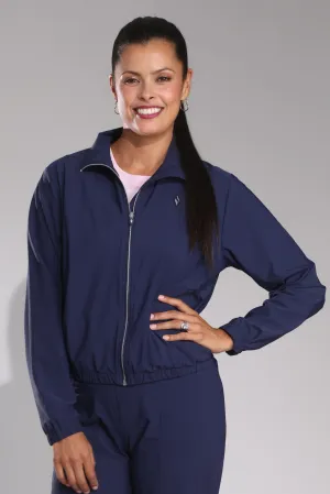 Eco Friendly Padding Jacket | Blue Iris | 0803B1