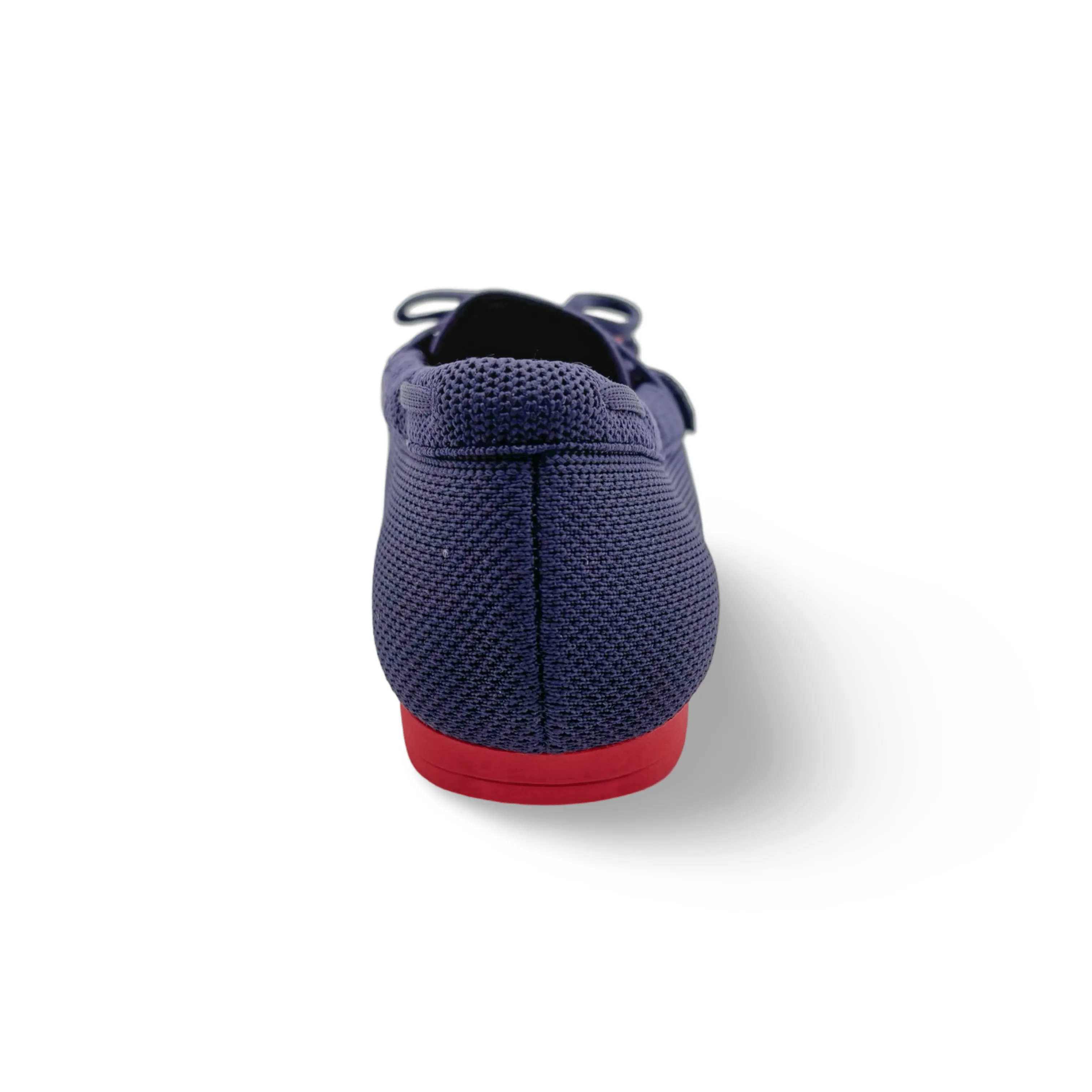 Nevee Navy Knit Fabric Loafer Field Walk