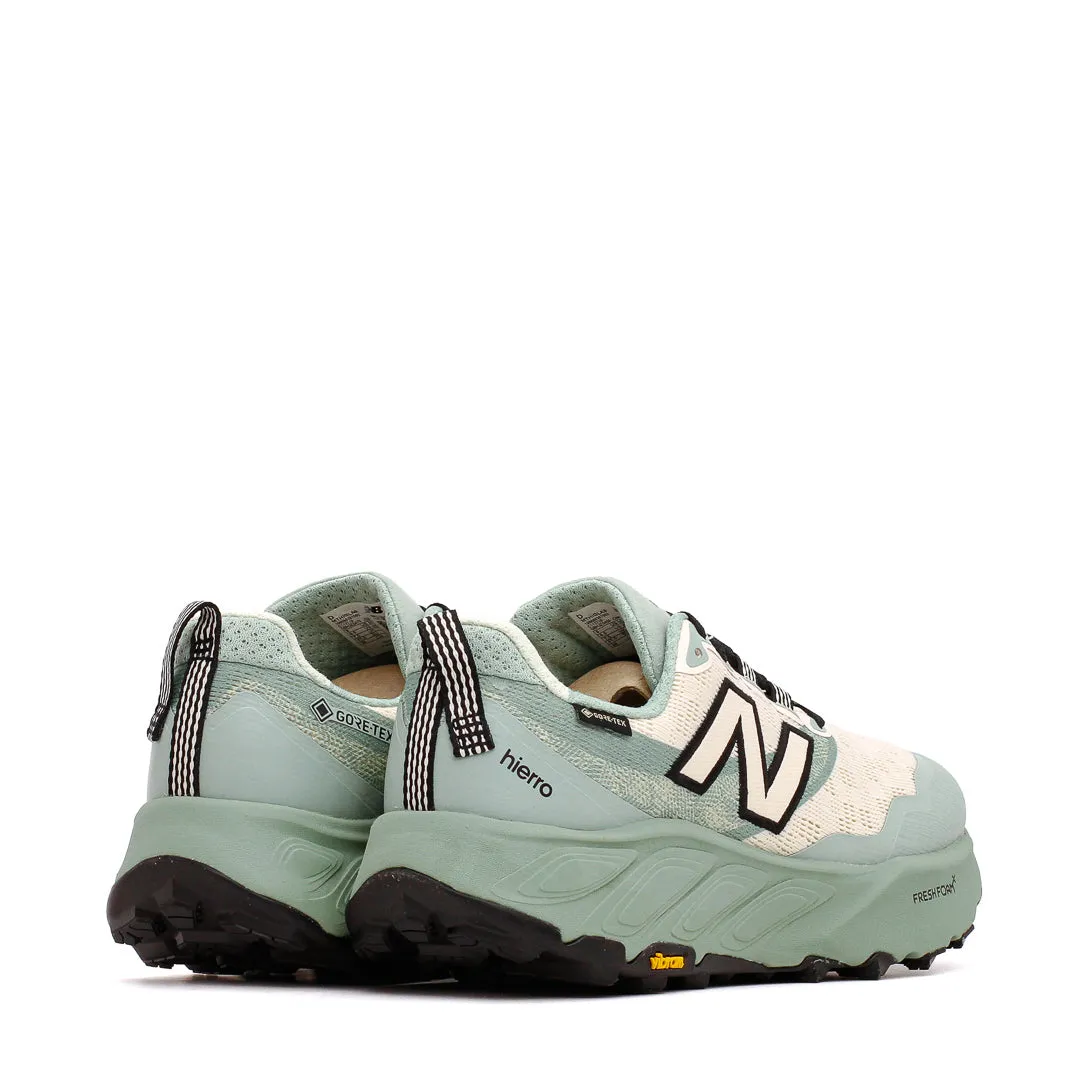 Stretch Mesh New Balance Men Fresh Foam X Hierro v9 GORE-TEX Mosaic Green MTHIGLA9