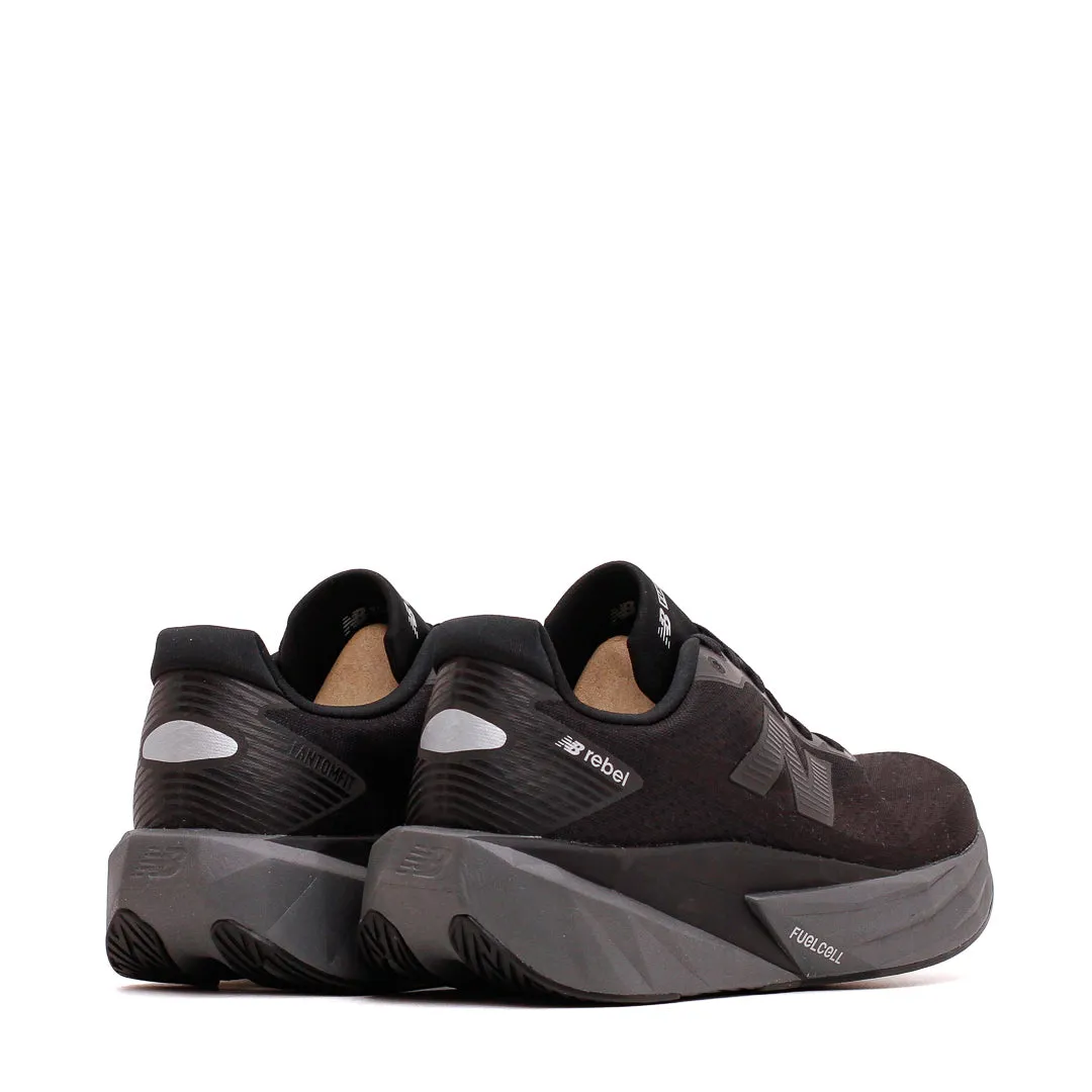 New Balance Men FuelCell Rebel v5 Black Castlerock MFCXLC5 advanced runners' shoes