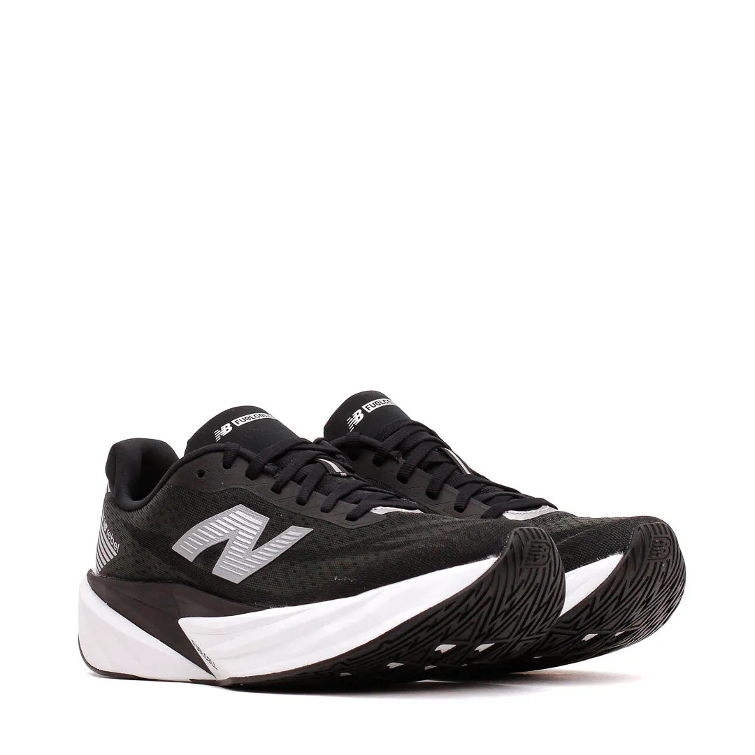 Heat Sealed Seam Technology New Balance Men FuelCell Rebel v5 Black MFCXLO5