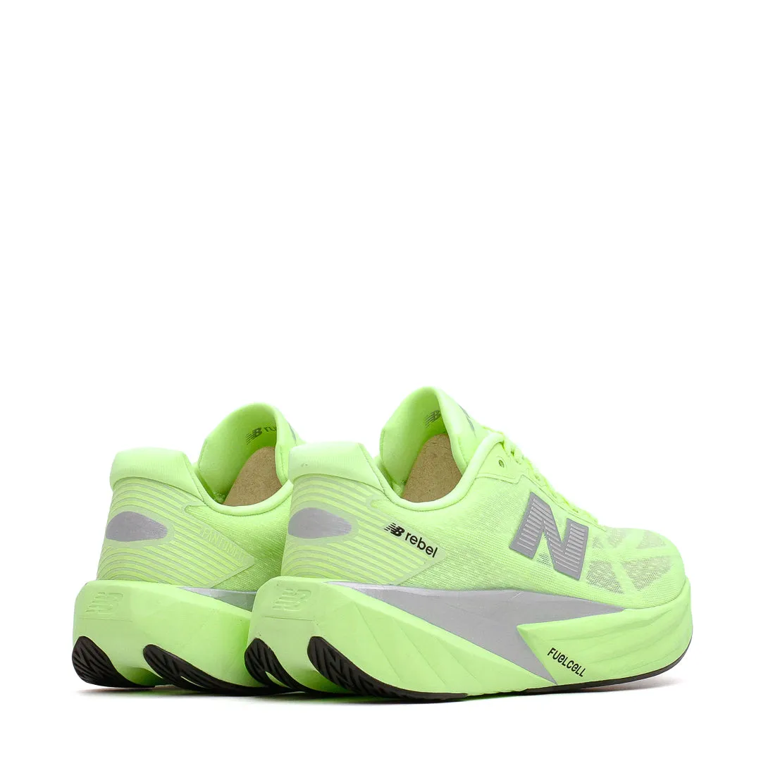 Blown Rubber Compound New Balance Men FuelCell Rebel v5 Mint Flash MFCXLZ5