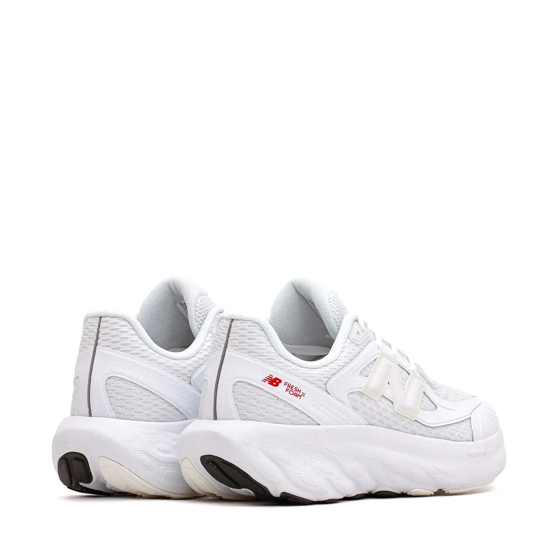 Hyperbolic Lacing Technology Comfort Inserts New Balance Unisex Fresh Foam Trainer White Sea Salt UTRNWE