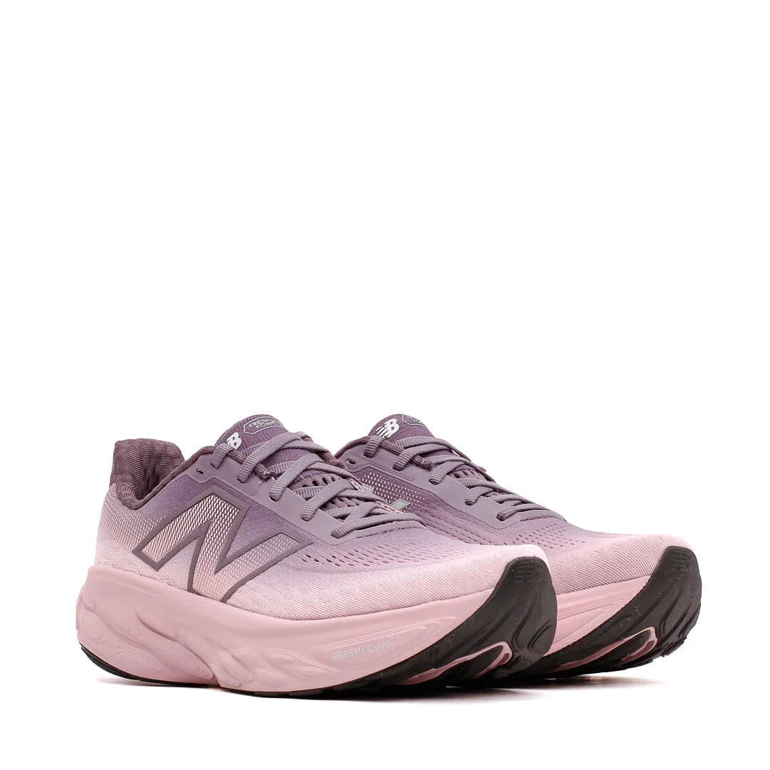 running in smooth tracks shoes New Balance Women Fresh Foam X 1080v14 Dark Ice Wine W108014C