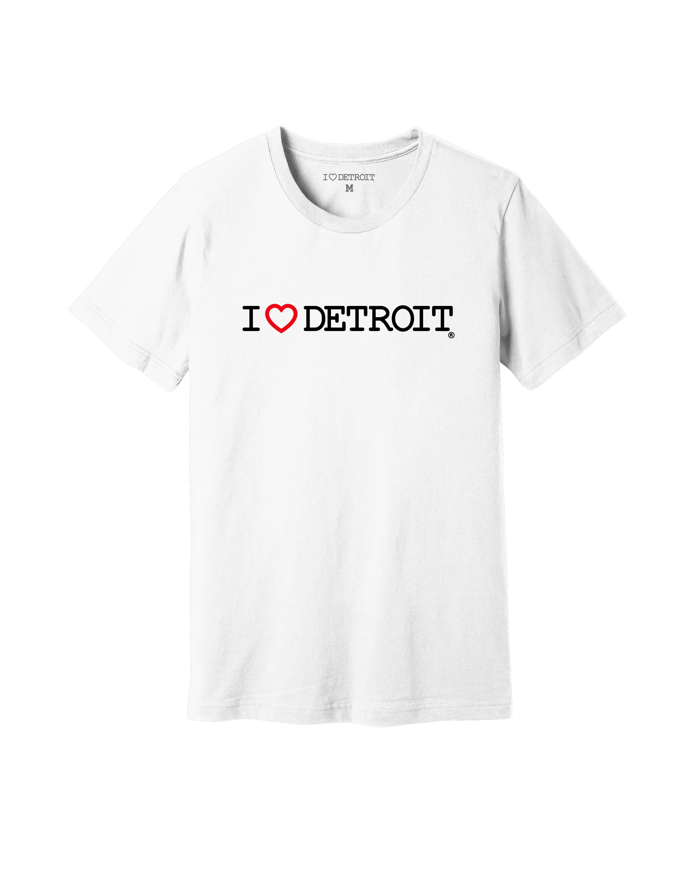 (NEW) I Love Detroit - T-Shirts - Available in 3 colors Stretch Knit UltraLightweight
