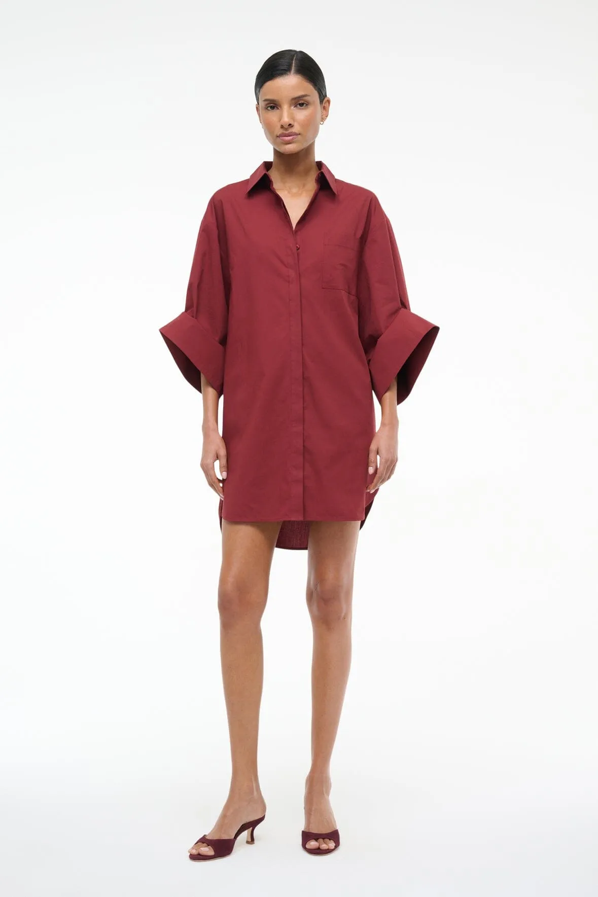 Bold Look NICO DRESS | SANGRIA