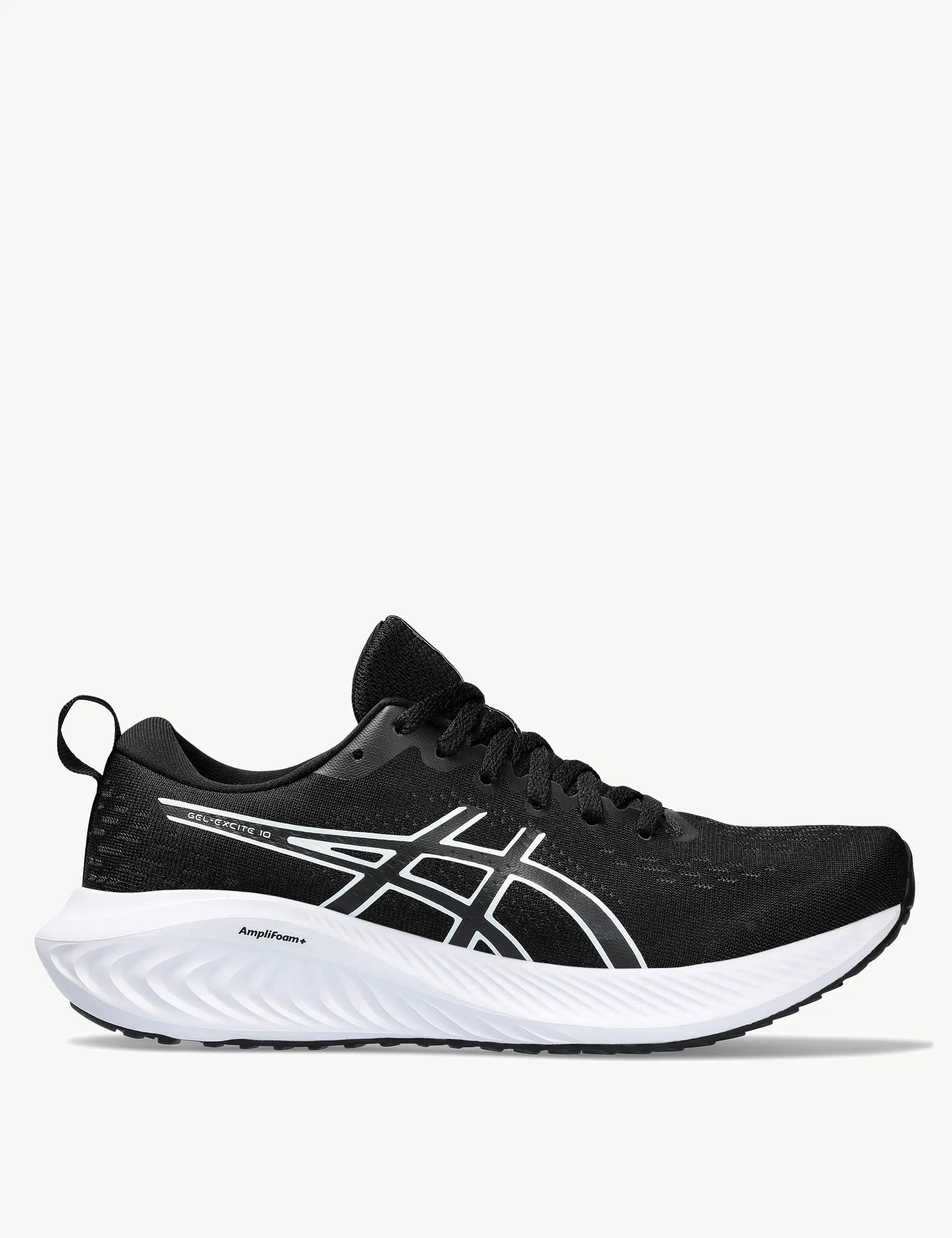 cool - down running Layered cushioning Gel-Excite 10 - Black/White