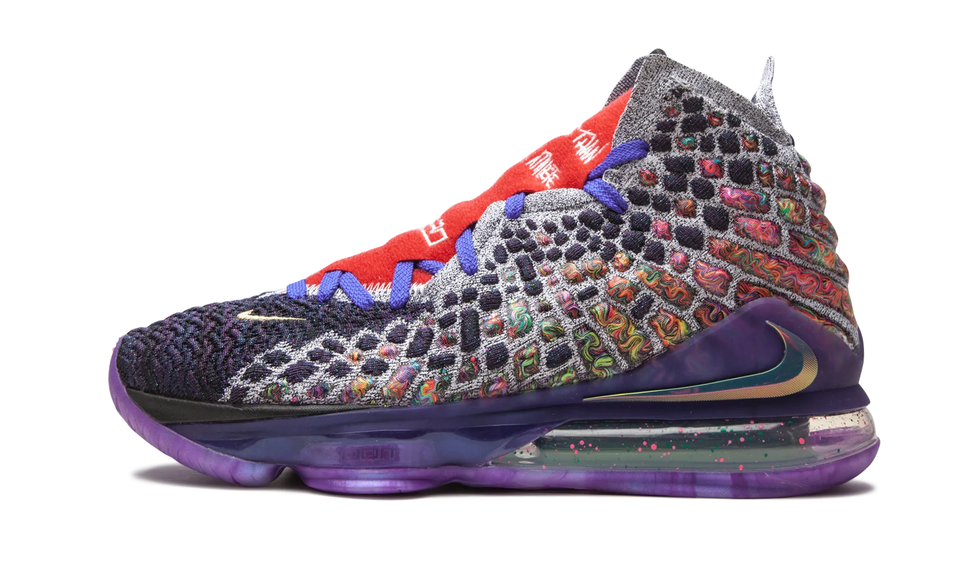 Bonded Seam Construction bone health LeBron 17 "What The"