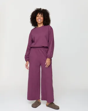 Stylish Fit Stay Fresh Noor Purple Wide Leg Trousers