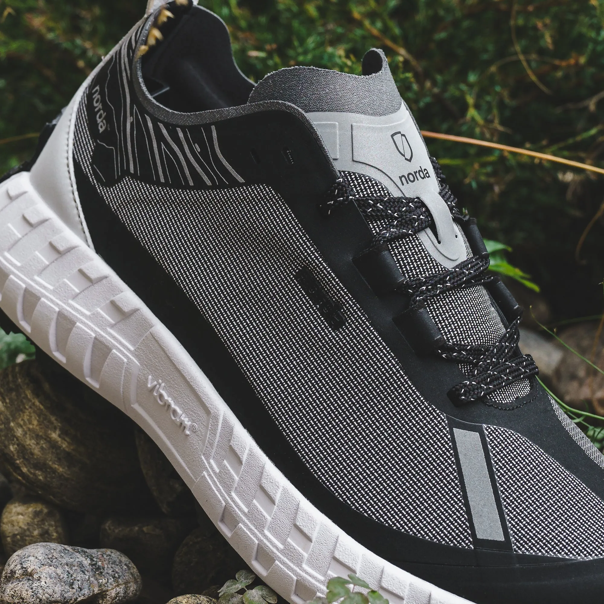 Norda Men 001 Black All Purpose Easy Lace System