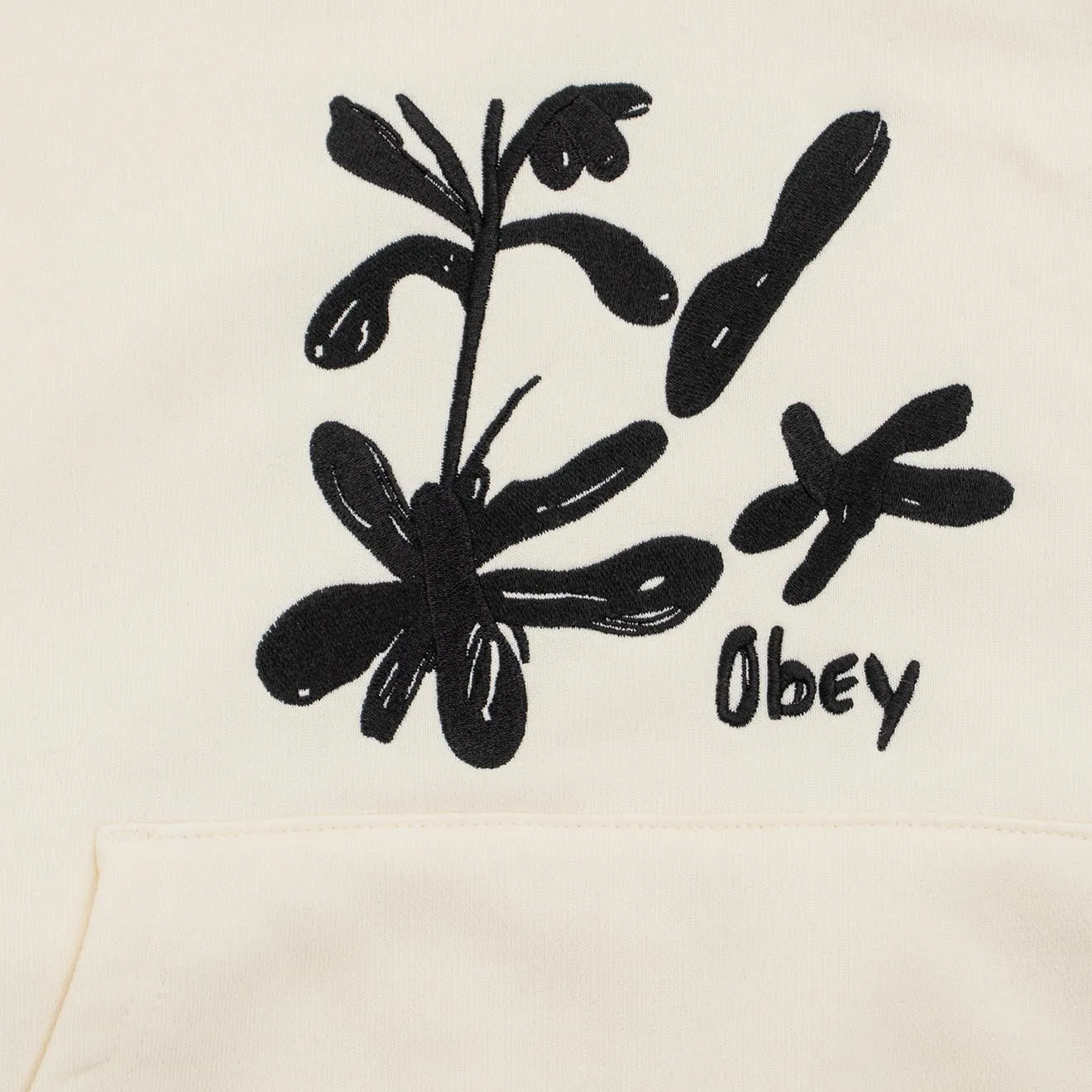 Running wear Chill Clothing Obey Womens Ellis Hood Unbleached