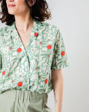 Ola de Calor Aloha Blouse Light Green Urban Style Trend