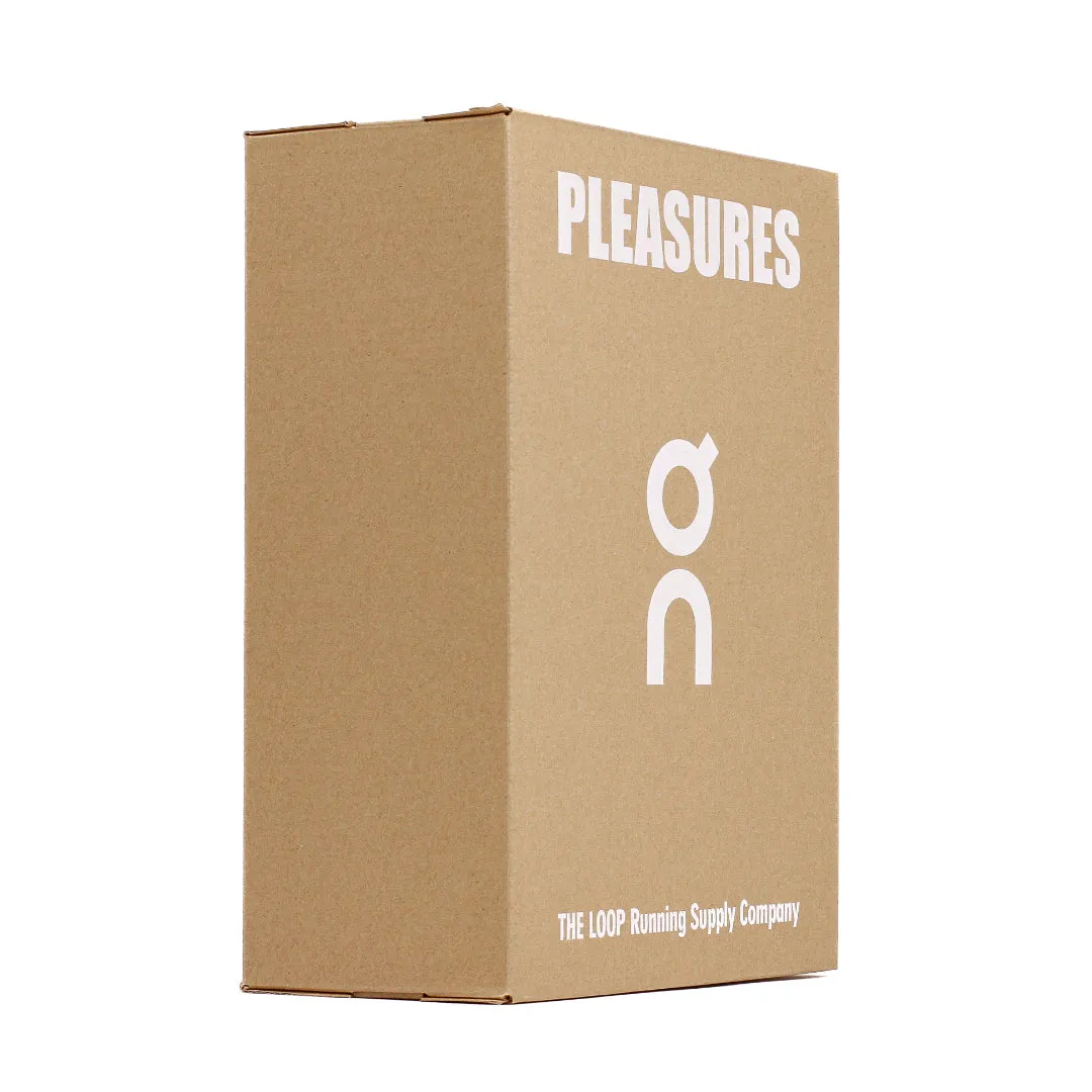 ON x Pleasures x The Loop Men Cloudmonster 2 PLS-TL Mist Olive 3MF10493192 lateral - support - stability shoes