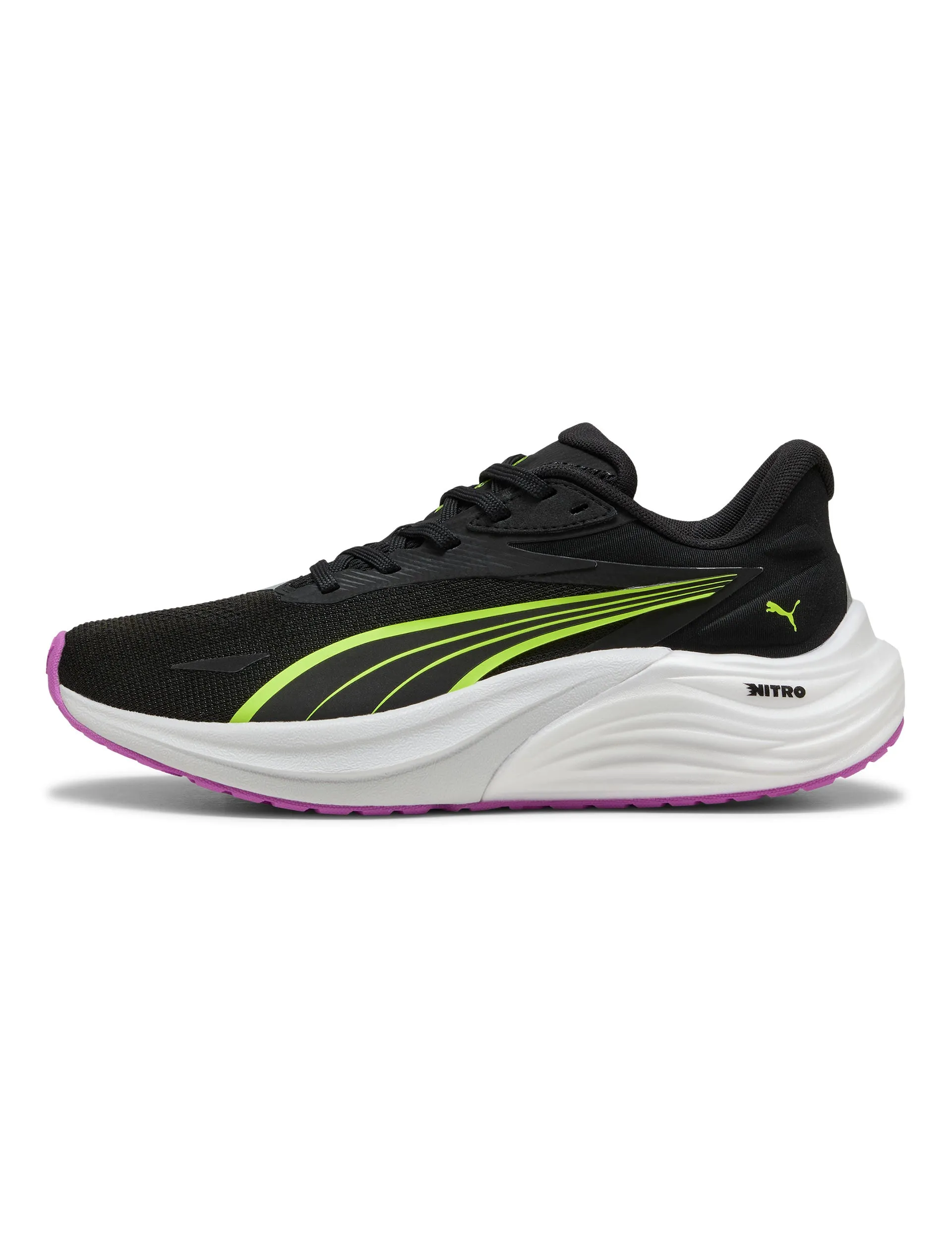 Electrify NITRO 4 Running Shoes - Black/Yellow Alert Speed Training