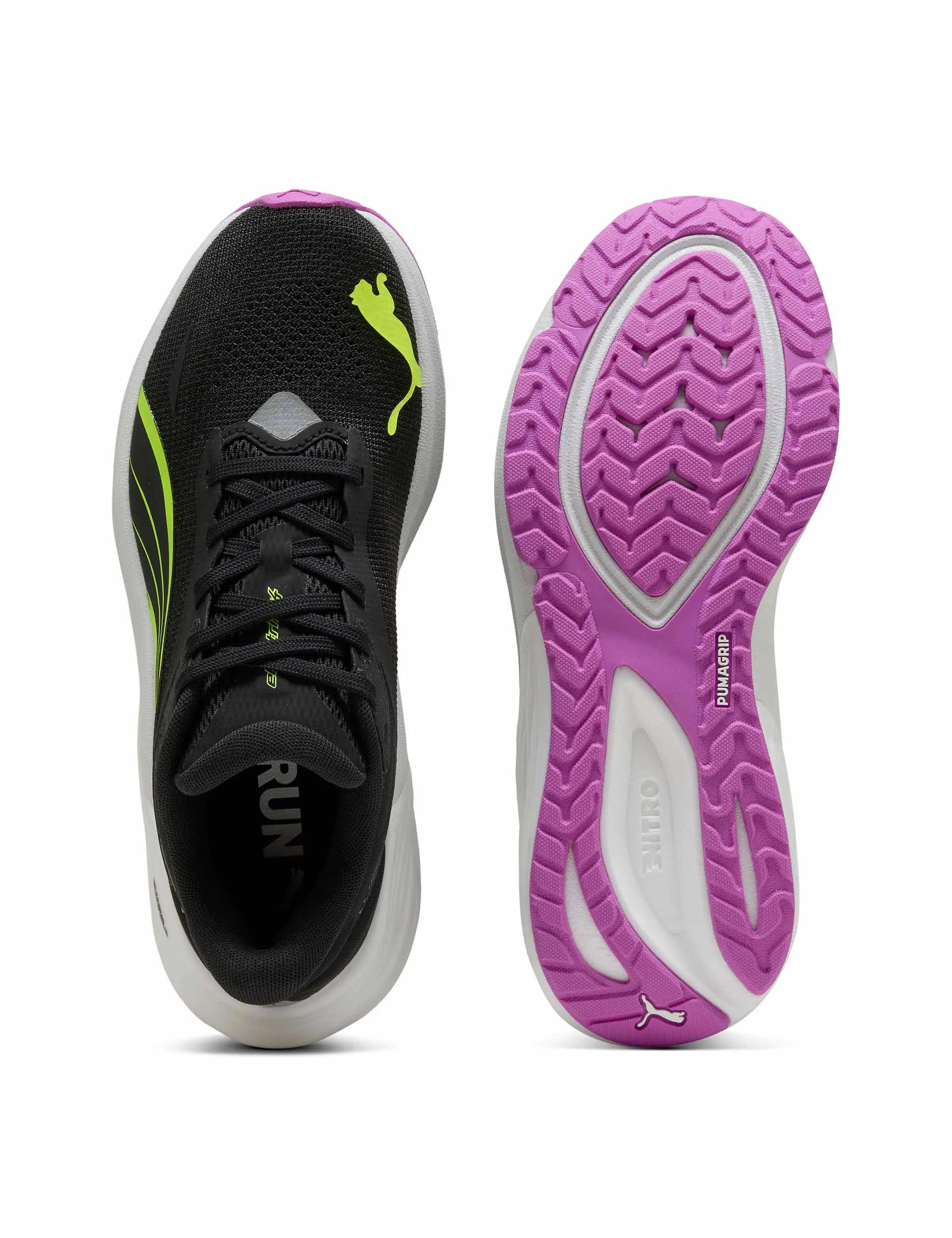 Electrify NITRO 4 Running Shoes - Black/Yellow Alert ergonomic - design - efficiency shoes