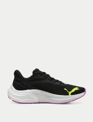 Electrify NITRO 4 Running Shoes - Black/Yellow Alert breathable mesh performance Quick Dry Fabric
